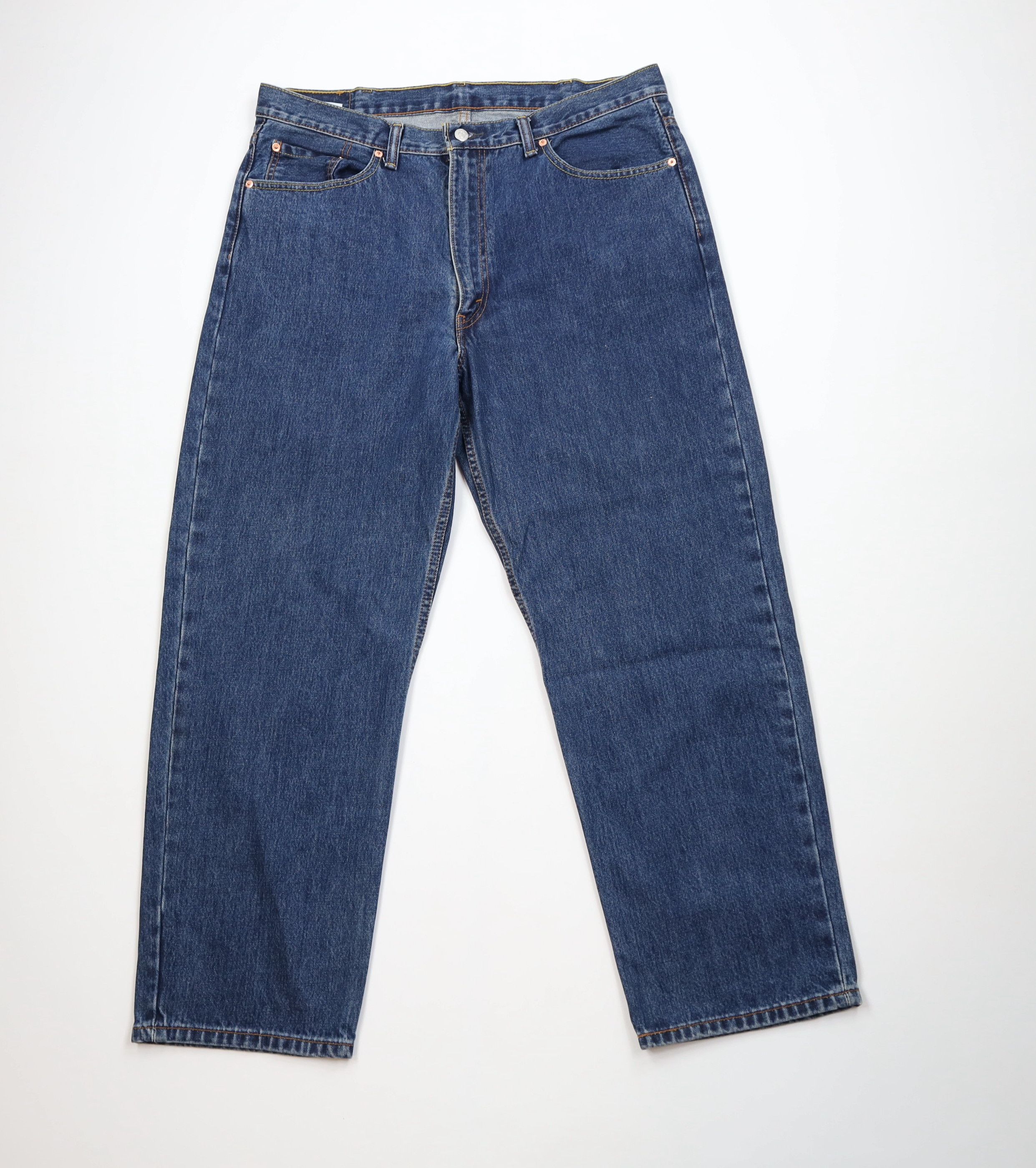 Levi's Vintage Y2K Levis 550 Relaxed Fit Denim Jeans Blue Cotton Size US 40 / EU 56 - 1 Thumbnail