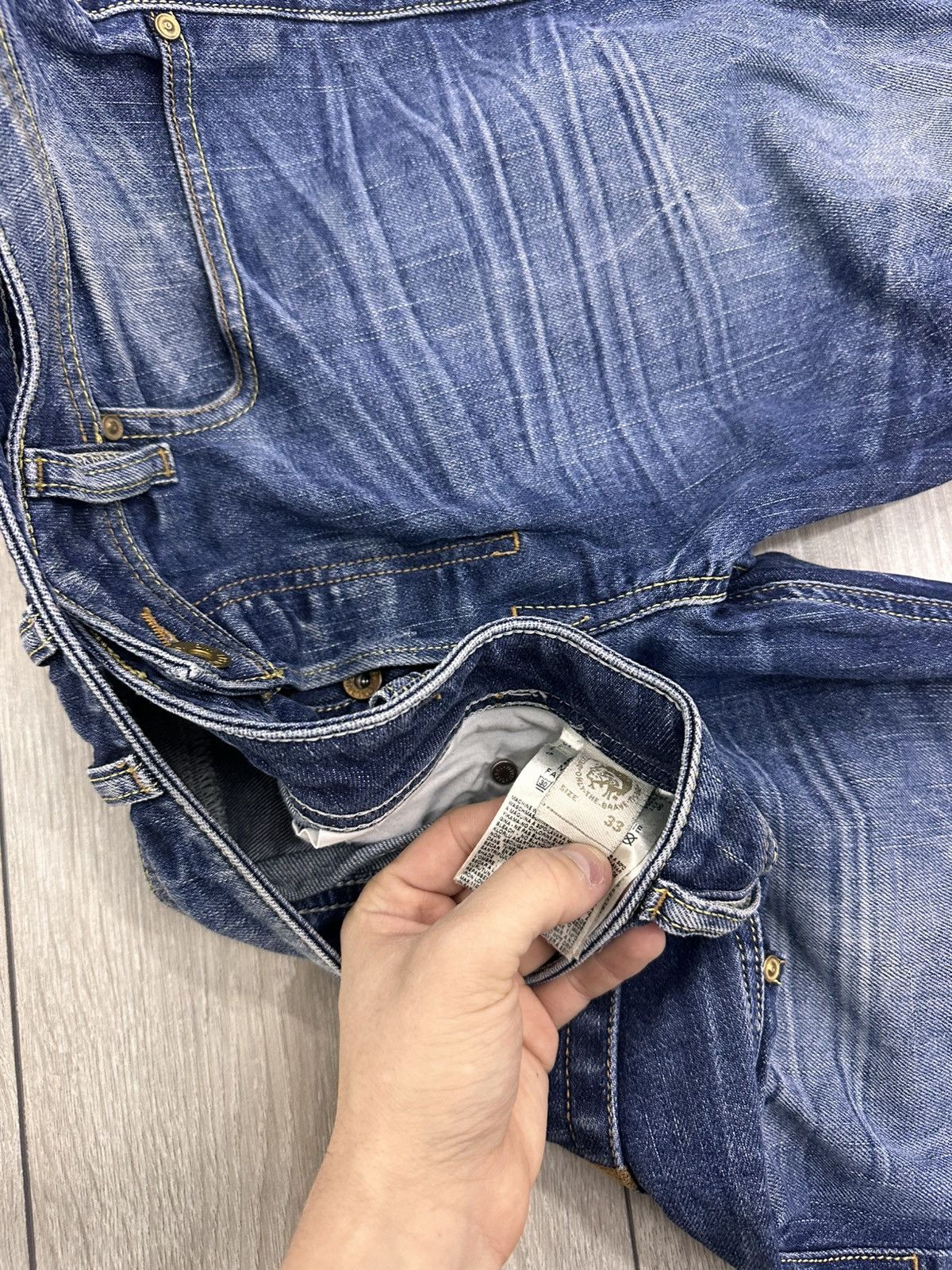 Diesel Diesel Vintage Faded Flared Y2K Jeans Size US 33 - 8 Thumbnail