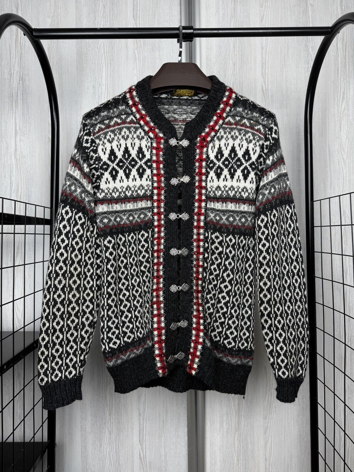 Dale Of Norway Norlander vintage unisex wool viscose blend sweater Norway Size L / US 10 / IT 46 - 2 Thumbnail