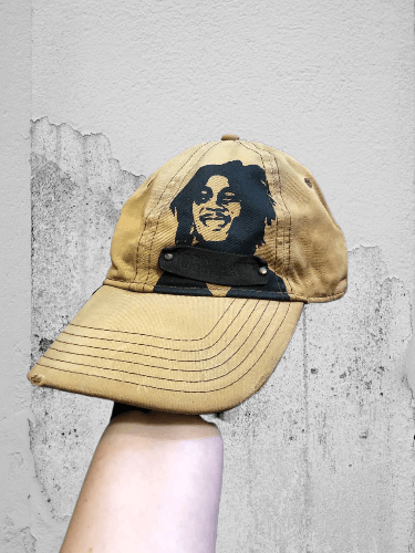 Bob Marley Cap Y2K Hats logo Vintage Bob Marley streetwear Size ONE SIZE - 1 Thumbnail
