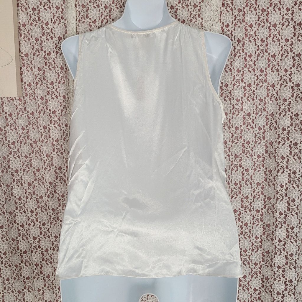 White House Black Market NWT Vintage 90s white house black market white tank large Size L / US 10 / IT 46 - 3 Thumbnail
