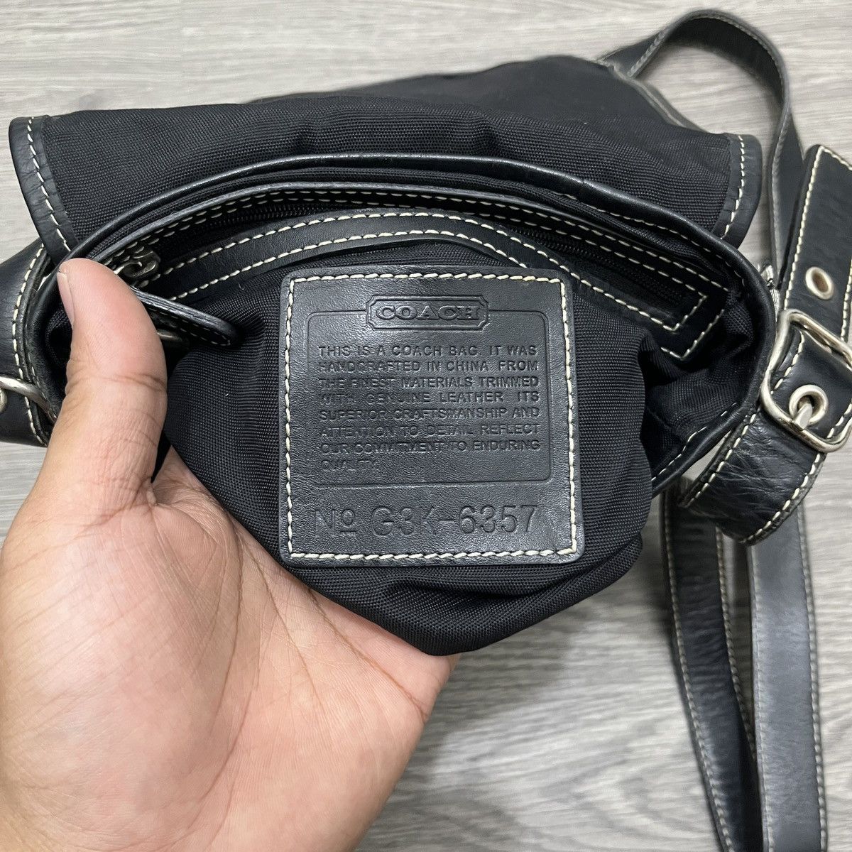 Coach Vintage Coach Monogram Crossbody Bag 🟥 Size ONE SIZE - 17 Thumbnail