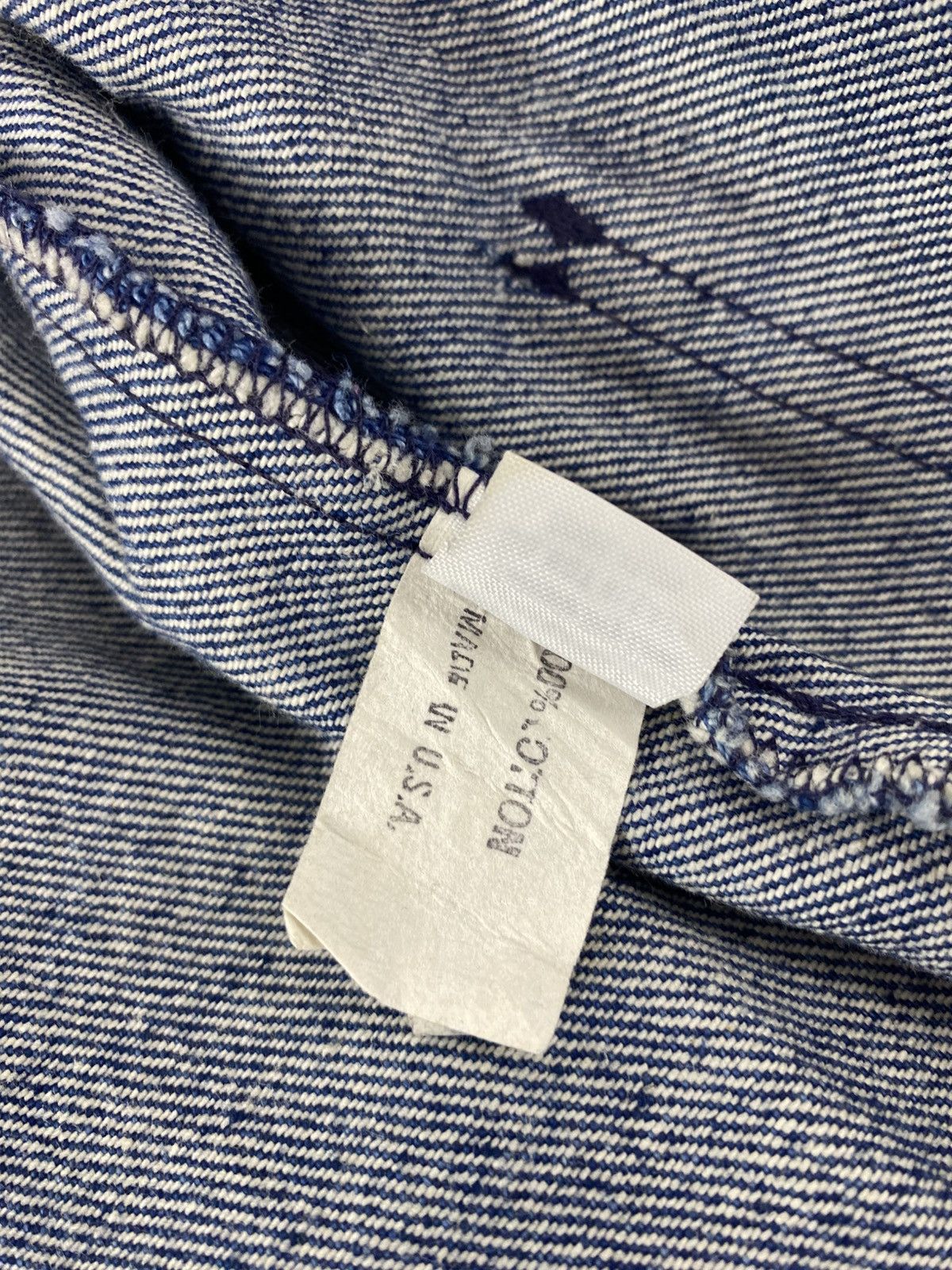 Other The Talbot Indigo Denim Chore Jeans Jacket Corduroy Collar Size US XL / EU 56 / 4 - 10 Thumbnail