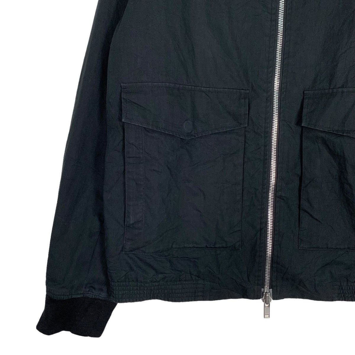 Japanese Brand Cotton Nylon Canvas KERBY Style Bomber Jacket #0422-C19 Size US M / EU 48-50 / 2 - 3 Thumbnail