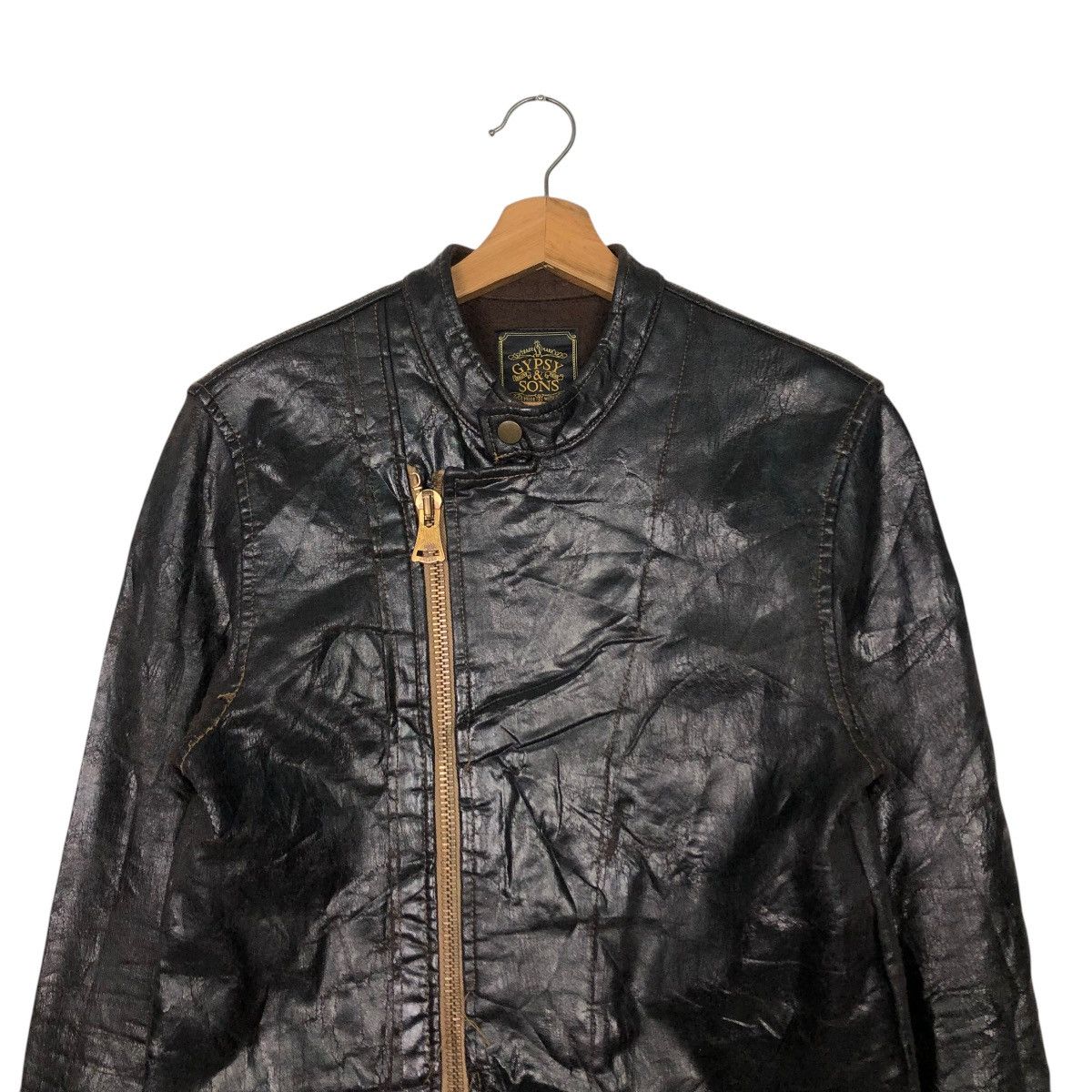 Hysteric Glamour 🔥VINTAGE SOFT LEATHER BIKER JACKET GYPSY & SONS JAPAN Size US M / EU 48-50 / 2 - 5 Thumbnail