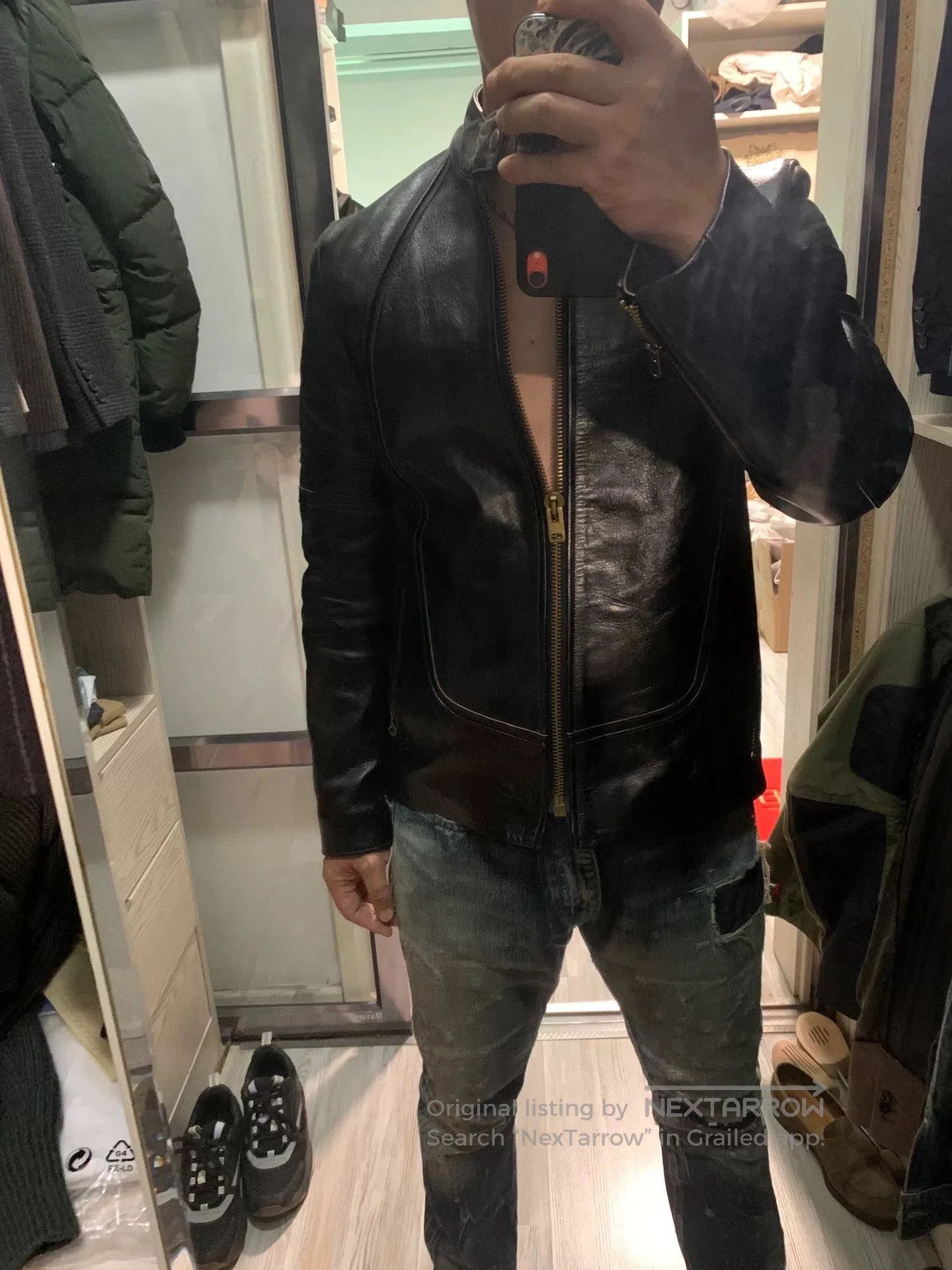 Fine Creek fine creek leather j100 style jacket. Size US M / EU 48-50 / 2 - 1 Thumbnail