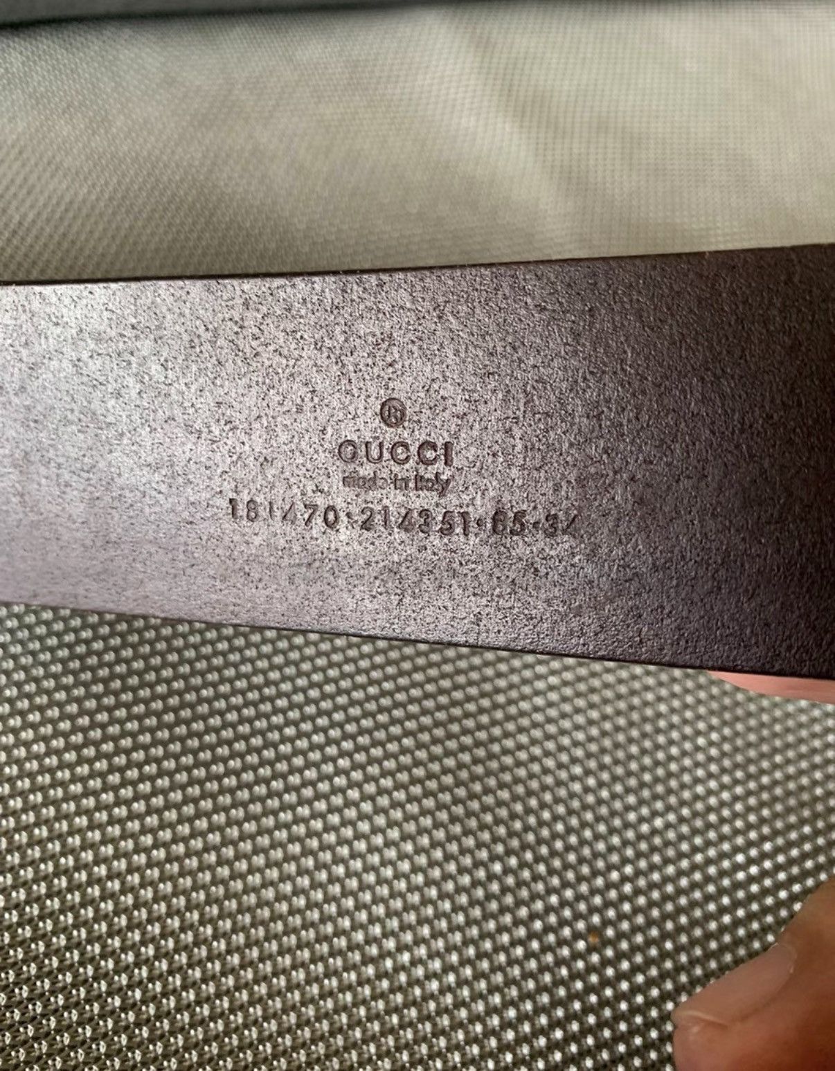 Gucci Gucci genuine leather belt K16 Size ONE SIZE - 2 Thumbnail