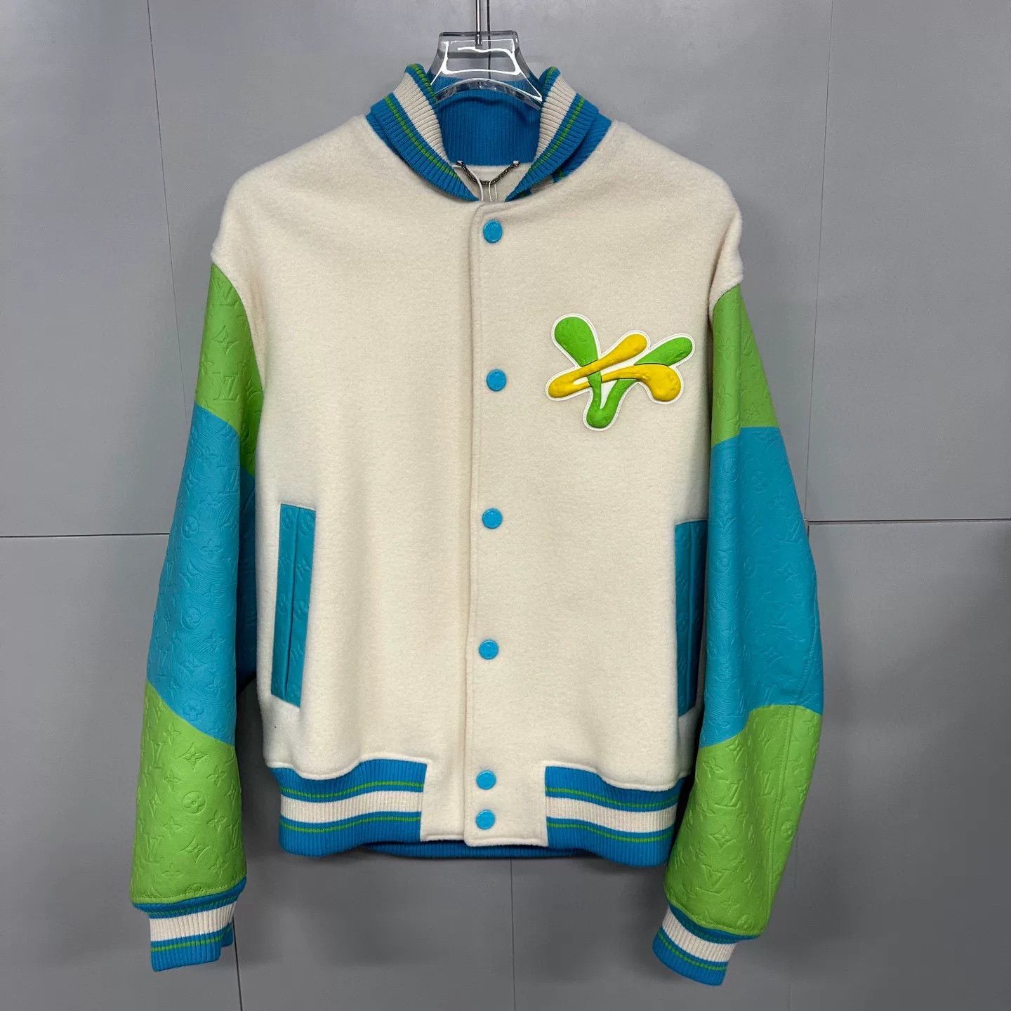 Louis Vuitton louis vuitton embroidered baseball jacket Size US L / EU 52-54 / 3 - 1 Thumbnail