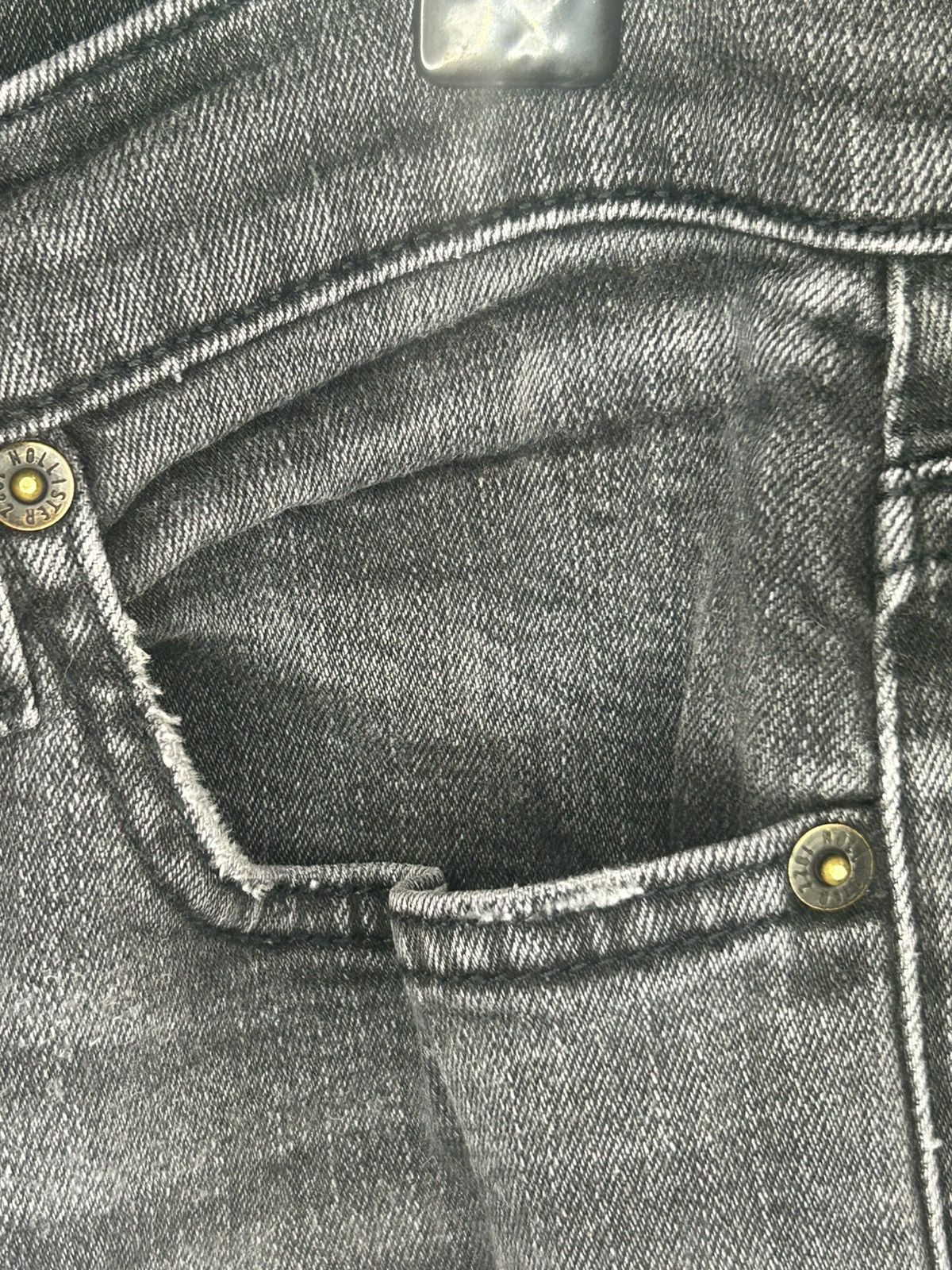 Hollister Men’s Hollister Black Epic Flex Skinny Jeans Size 31 X 30 Size US 31 - 7 Thumbnail