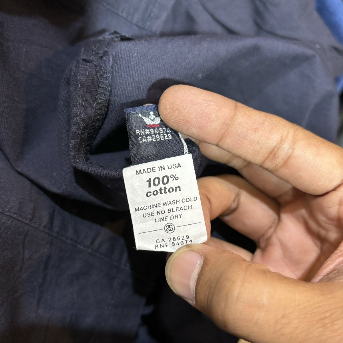 Stussy × Vintage Vintage Y2K STUSSY workshirt Size US M / EU 48-50 / 2 - 7 Thumbnail