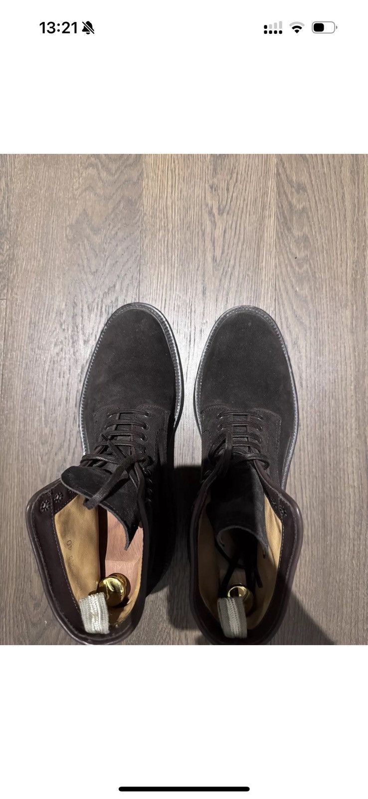 Officine Creative Officine creative Hopkins 203 dark brown suede boots Size US 7 / EU 40 - 2 Thumbnail