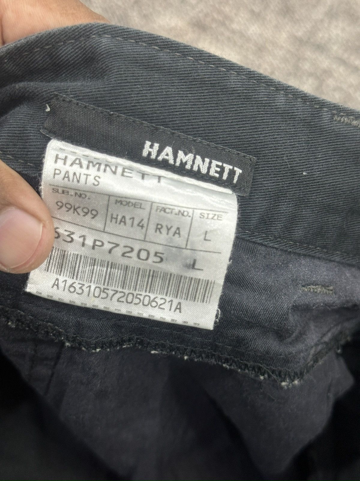 If Six Was Nine × Katharine Hamnett London × Le Grande Bleu (L.G.B.) Katharine Hammett Bondage Pants Flared Cargo Size US 32 / EU 48 - 9 Thumbnail