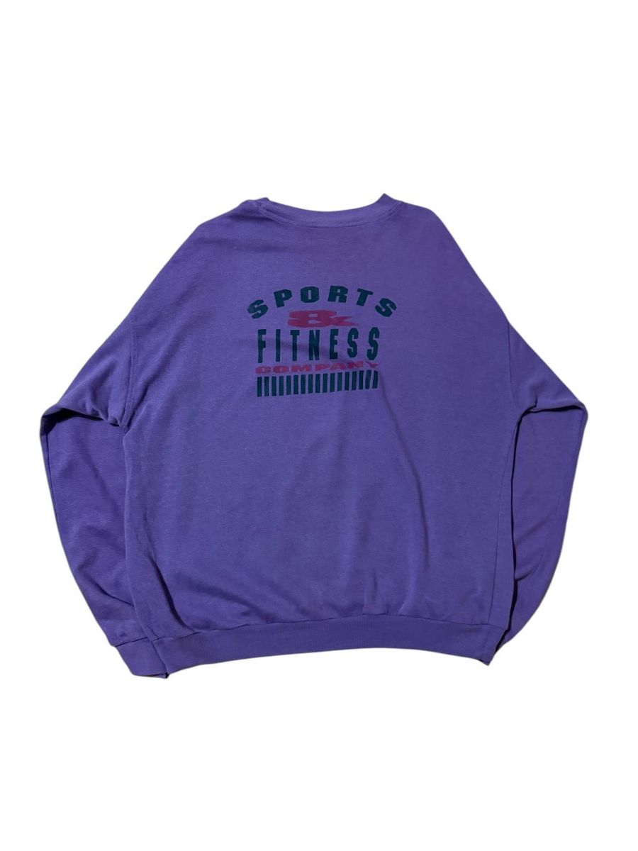 Nike × Vintage Vintage Nike Crewneck boxy Center Swoosh Logo Hype 90s Size US XL / EU 56 / 4 - 3 Thumbnail