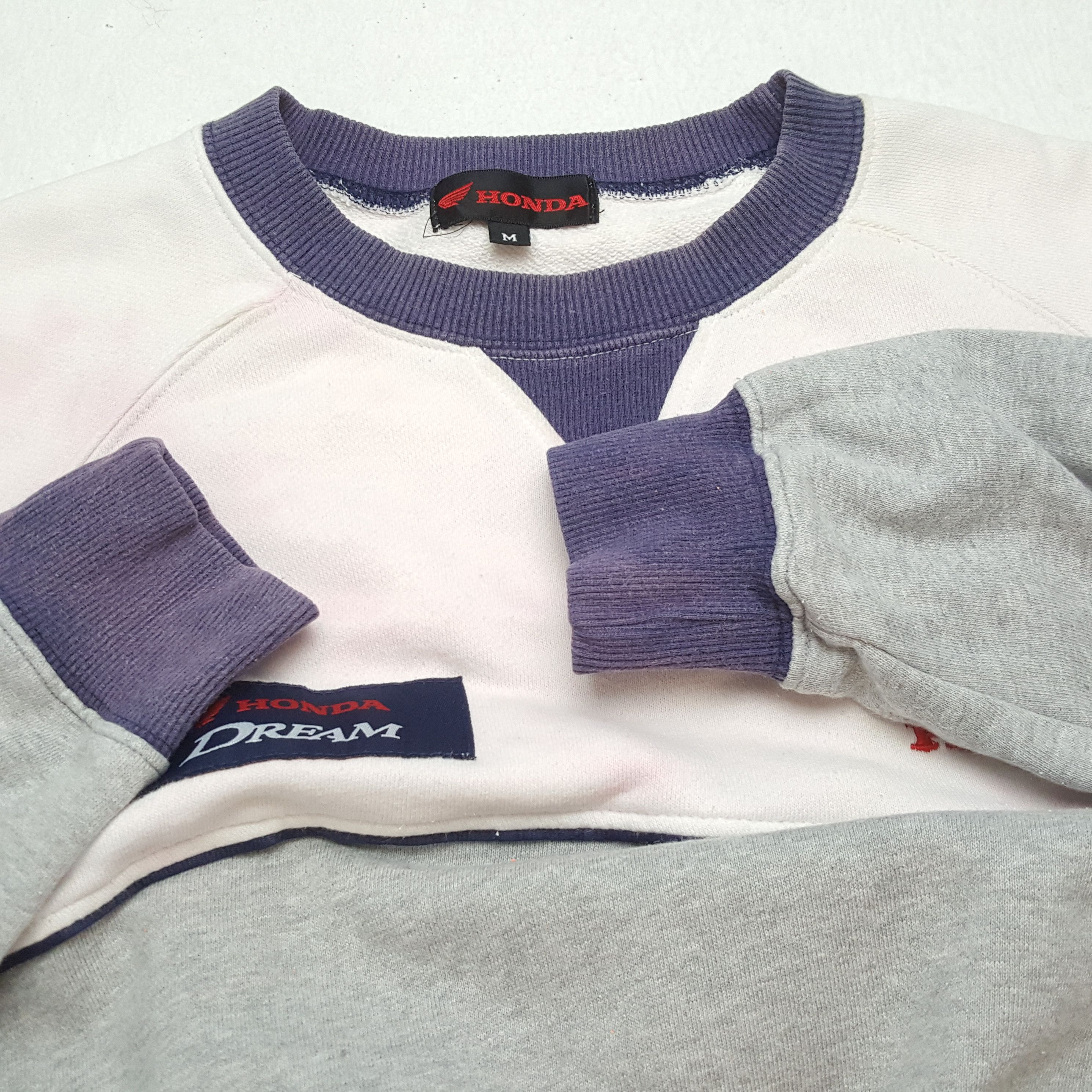 Honda × Vintage HONDA DREAM Japanese Brand Sweatshirt Size US M / EU 48-50 / 2 - 10 Thumbnail