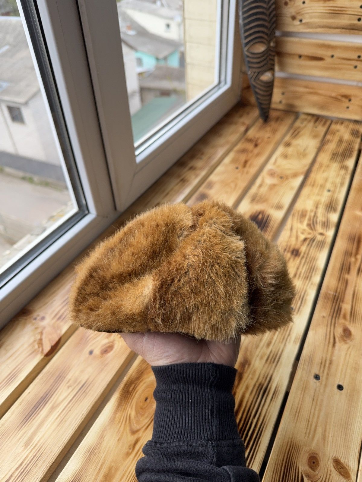 Le Grande Bleu (L.G.B.) Vintage Handmade 00s Real Fur Retro Hat Japanese LGB Style Size ONE SIZE - 1 Thumbnail