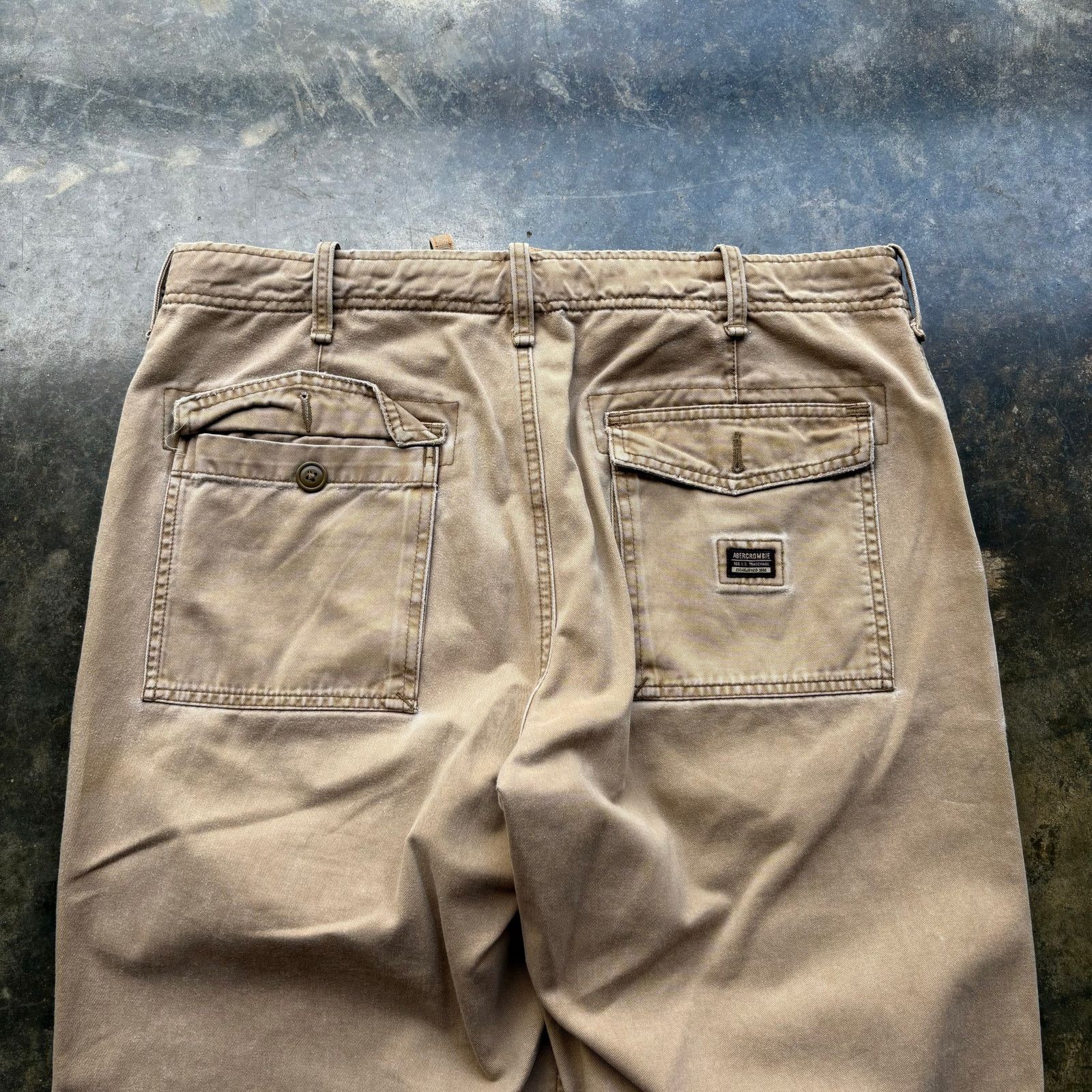 Abercrombie & Fitch Rare Vintage Abercrombie Baggy Military Style Pants Size US 36 / EU 52 - 2 Thumbnail