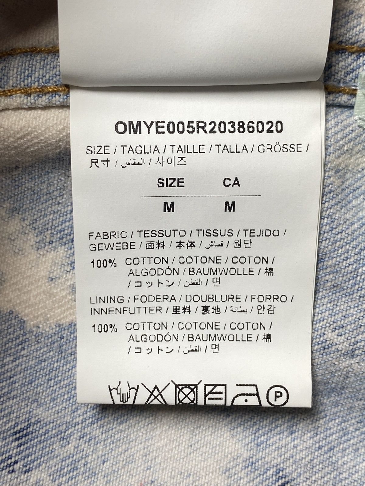 Off-White Off White - Extreme Bleached Arrows Denim Jacket Size US M / EU 48-50 / 2 - 20 Thumbnail