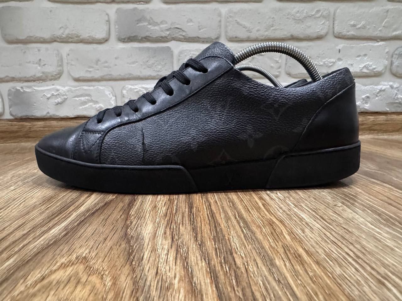 Louis Vuitton Louis Vuitton Match Up Black Monogram Canvas Sneakers Size Size US 6.5 / EU 39-40 - 1 Thumbnail