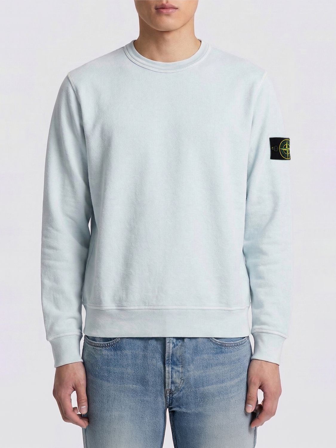 Stone Island Stone Island Sweatshirt Men Sky Size US L / EU 52-54 / 3 - 1 Thumbnail