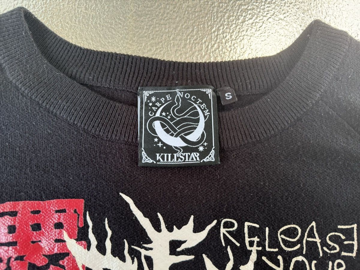 Killstar *RARE* Killstar “Release Your Demons” Anime Sweater (Size S) Size S / US 4 / IT 40 - 4 Thumbnail