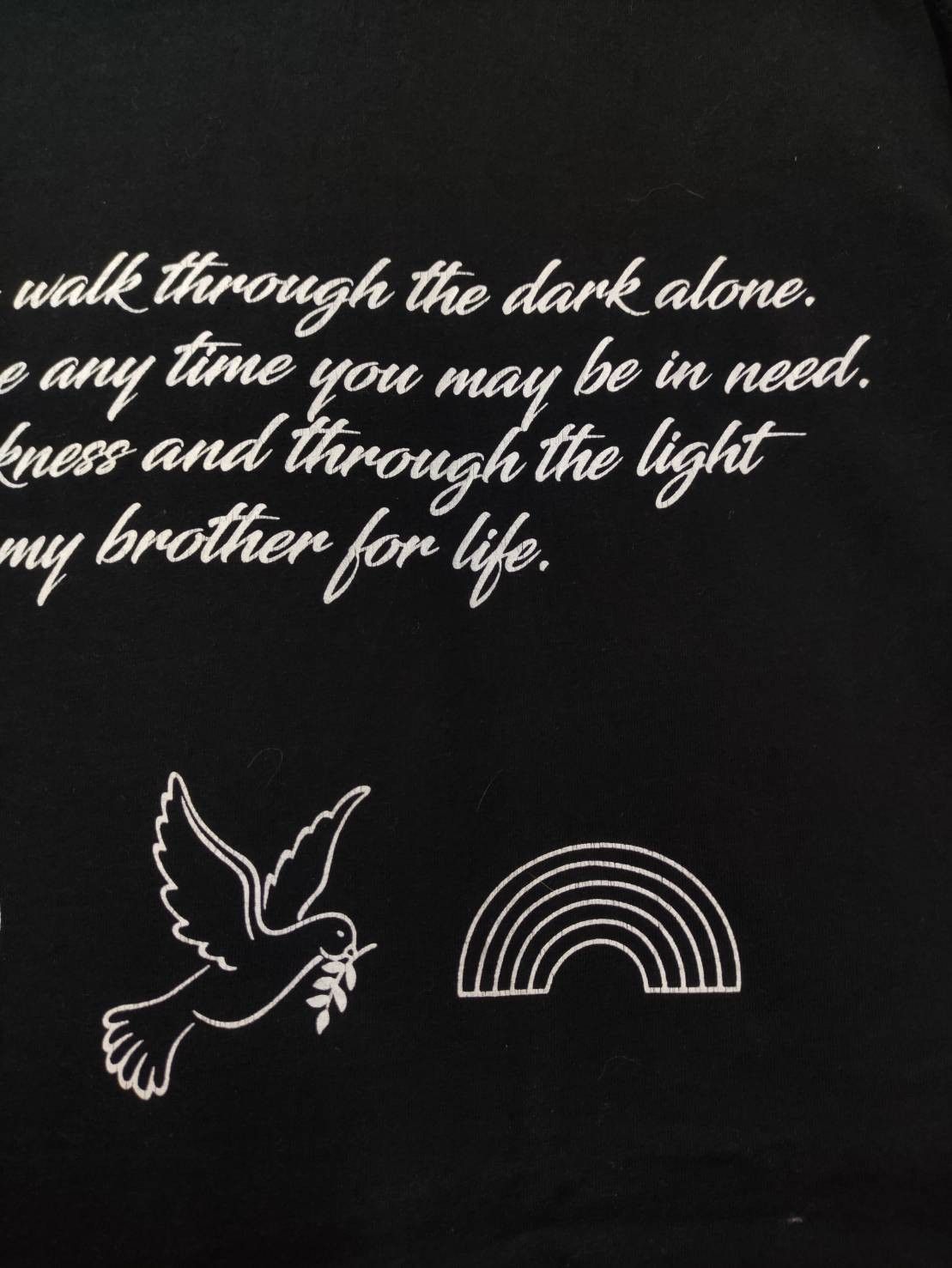 Amiri Amiri Black Brothers T-Shirt Size US M / EU 48-50 / 2 - 14 Thumbnail