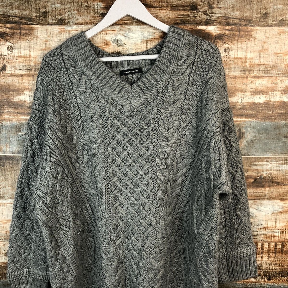 American Holic Grey Knitwear #A1496