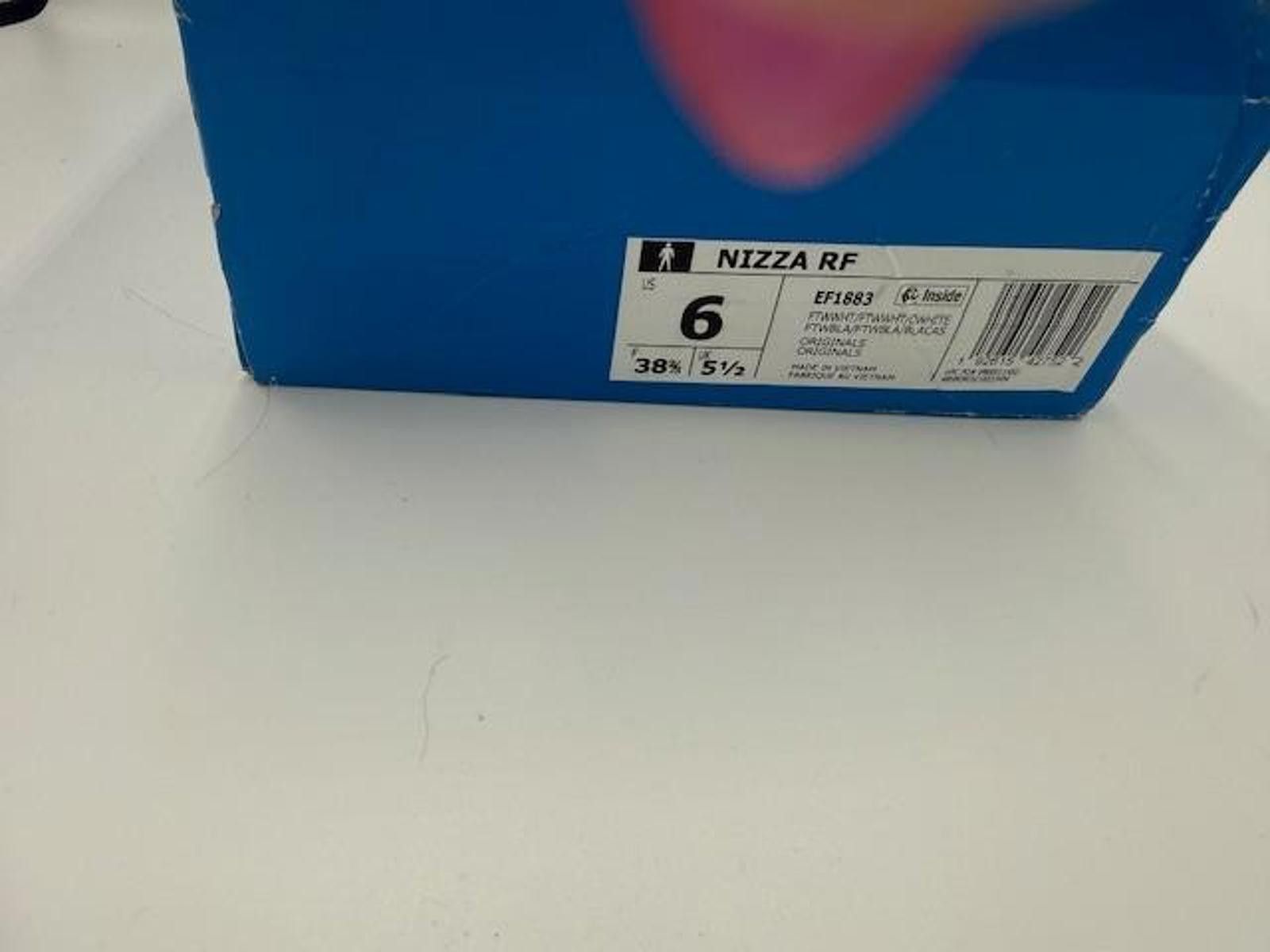 Adidas Adidas Nizza RF Triple White - M/6 - W/7 - New In Box Size US 6 / EU 39 - 2 Thumbnail