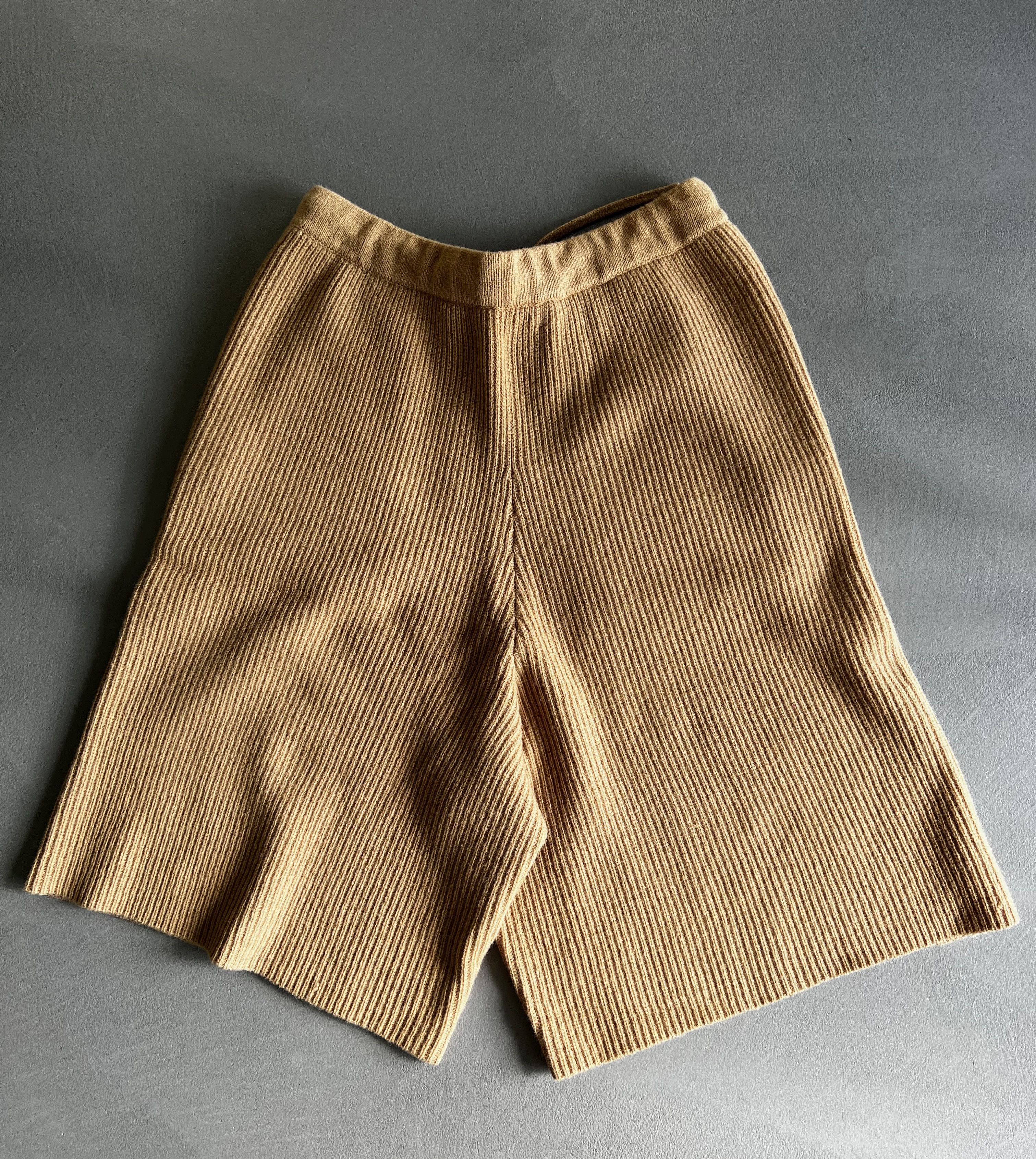 Dries Van Noten Dries Van Noten Wool Shorts, Beige, Size S Size US 30 / EU 46 - 3 Thumbnail