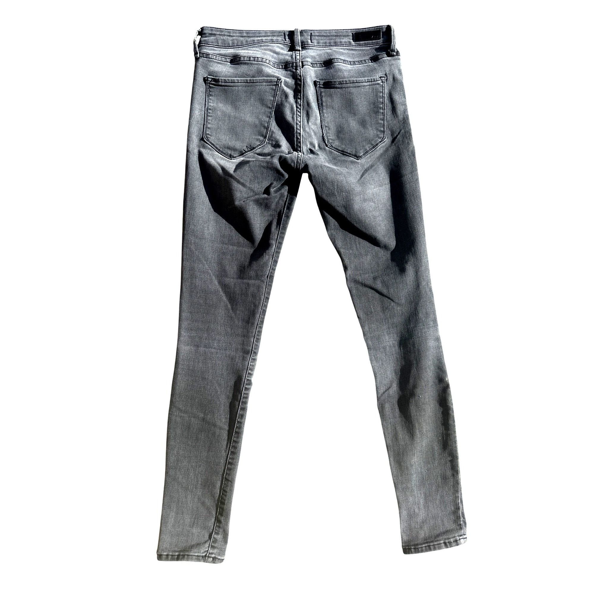 Abercrombie & Fitch Abercrombie Fitch 26 Harper Super Skinny Jeans Gray Washed S Size 26" / US 2 / IT 38 - 4 Thumbnail