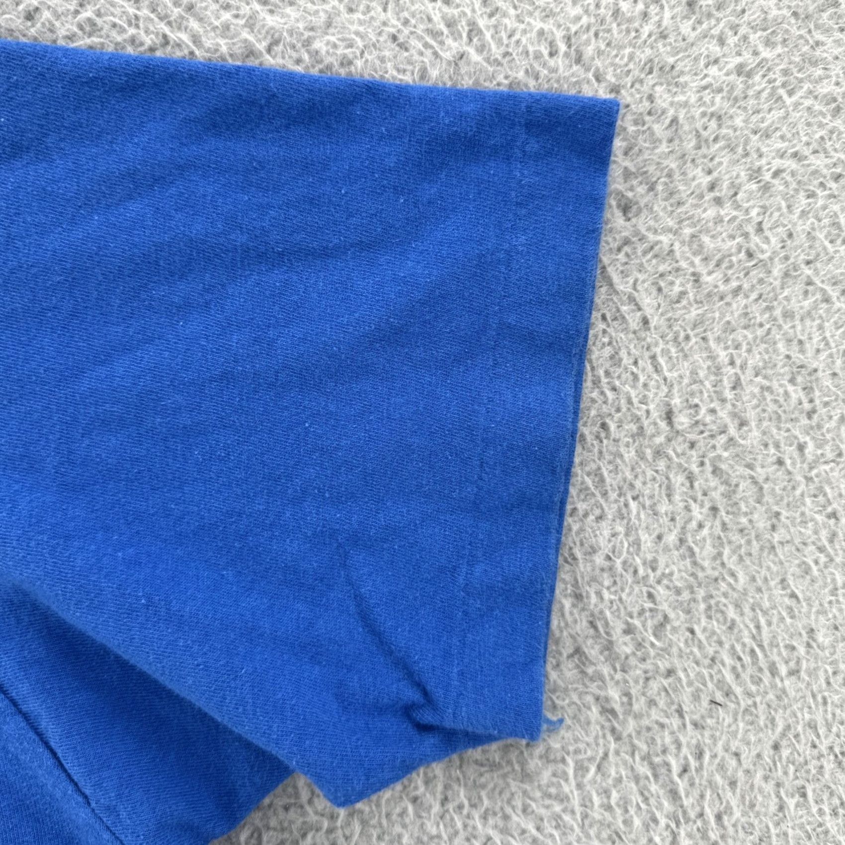 Hanes VINTAGE Hanes Beefy-T Shirt Mens L Blue 90s USA Arch Rock Complex Graphic Print Short Sleeve Crew Neck Size US L / EU 52-54 / 3 - 7 Thumbnail