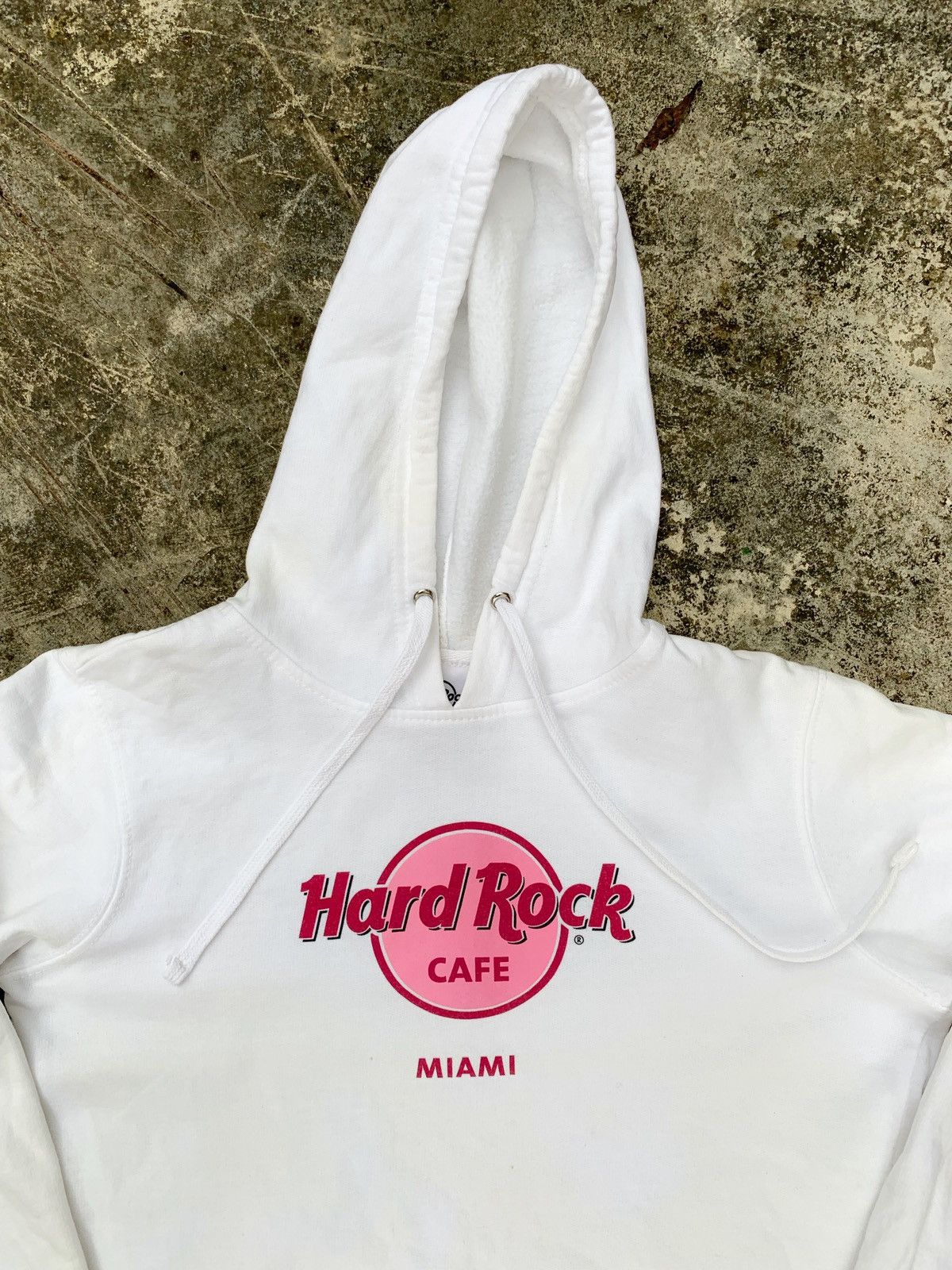Hard Rock Cafe × Vintage 2000s Hard Rock Cafe Miami Hoodie Size S / US 4 / IT 40 - 2 Thumbnail