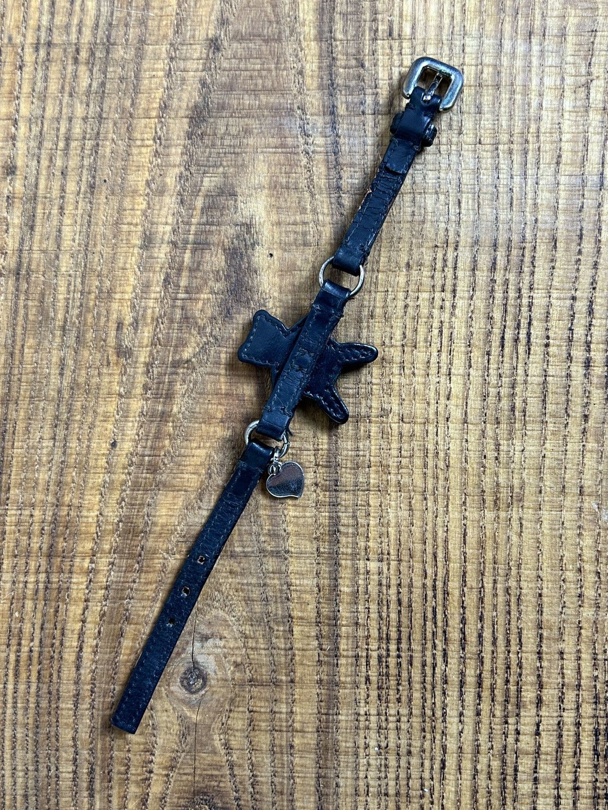Prada Prada Saffiano Leather Black Bear Bracelet Size ONE SIZE - 5 Thumbnail