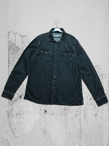 Allsaints Allsaints Denim shirt Size US XL / EU 56 / 4 - 1 Thumbnail