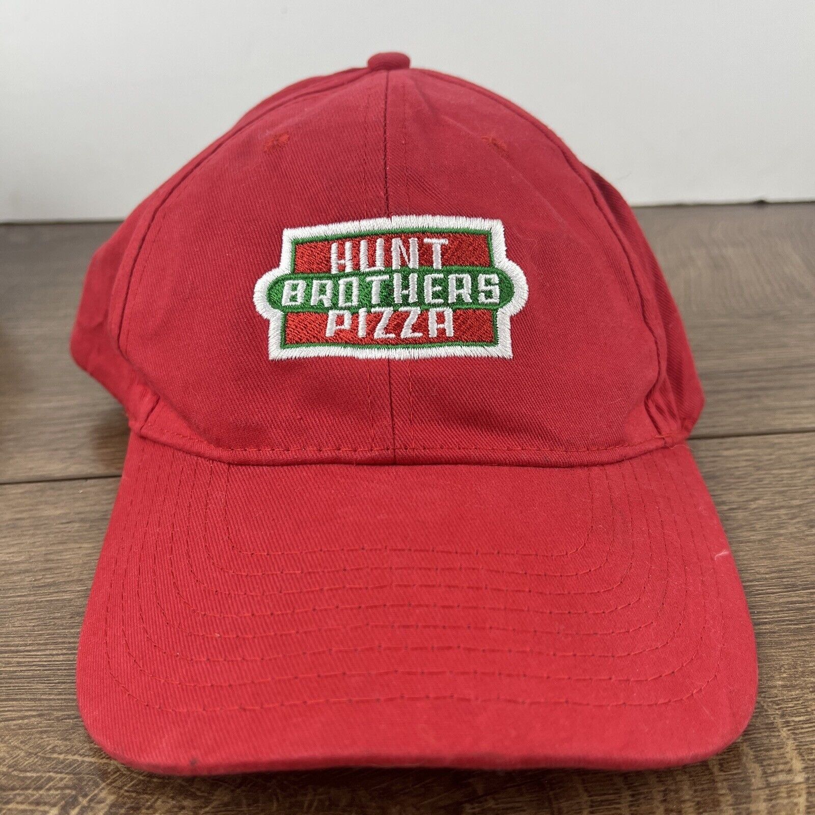 Other Hunt Brothers Pizza Hat Red Hat Adjustable Adult Size Hat Re Size ONE SIZE - 5 Thumbnail