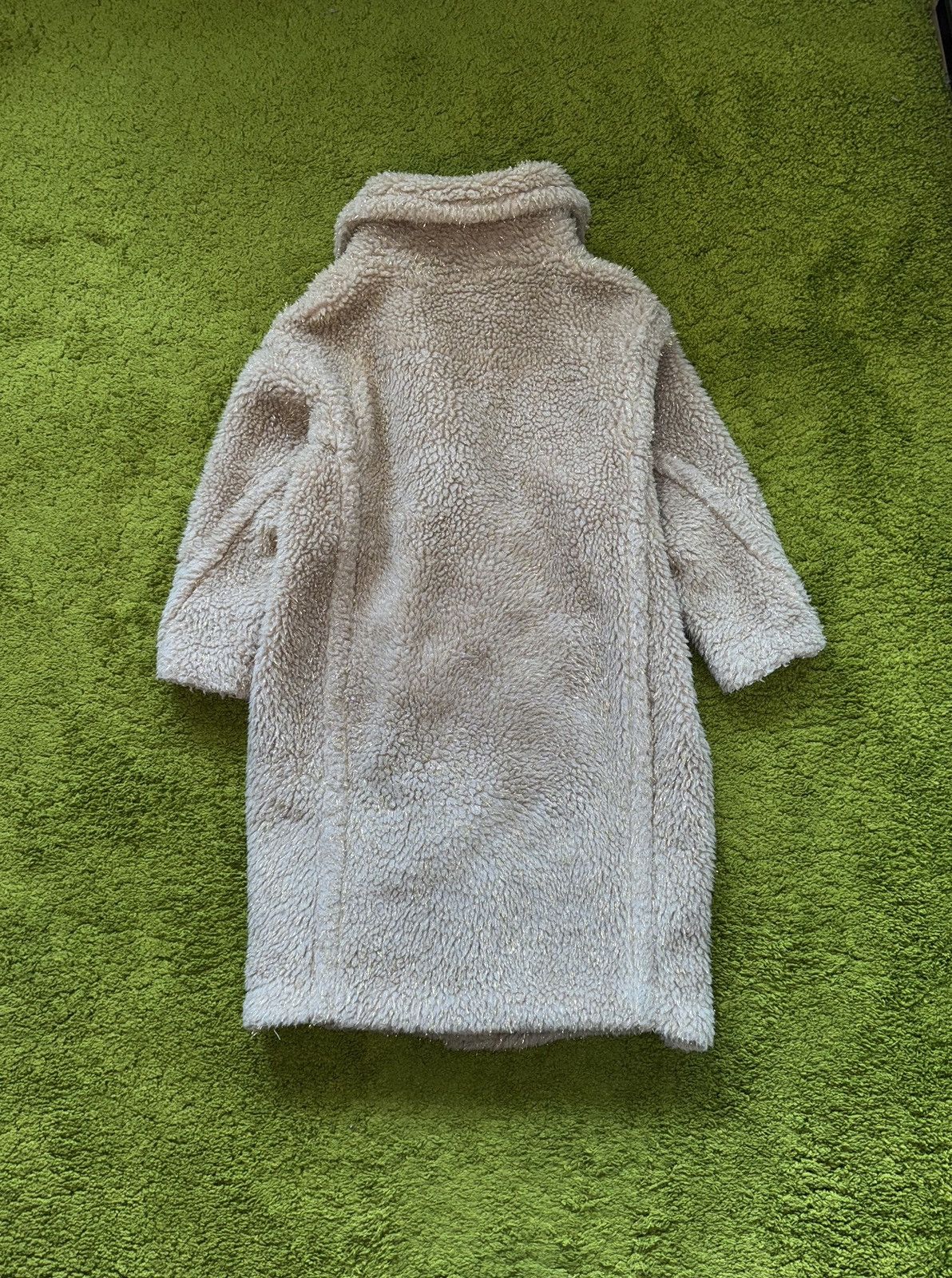 Designer × Max Mara × Weekend Max Mara Max Mara A/W 2019 camel wool blend teddy bear style coat Size S / US 4 / IT 40 - 8 Thumbnail