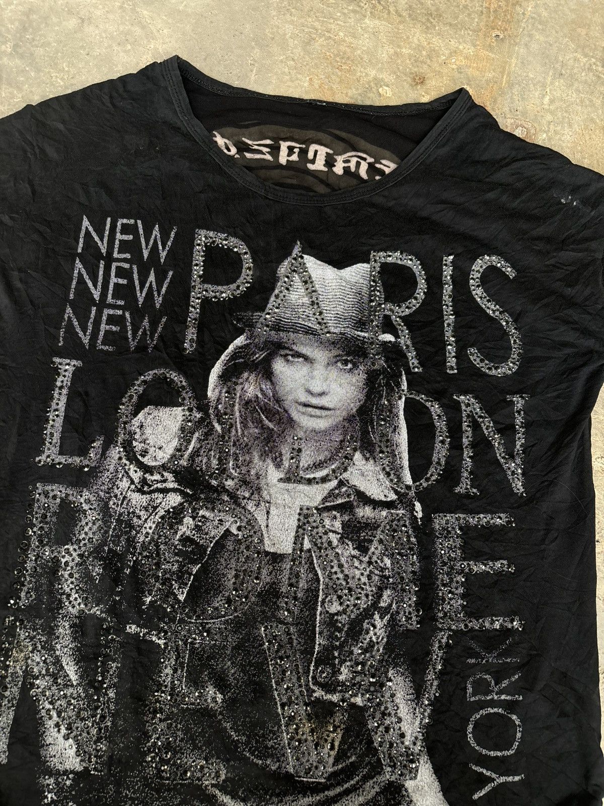 Hysteric Glamour Y2k Opium Ifsixwasnine Punk Style Tshirt Size ONE SIZE - 4 Thumbnail