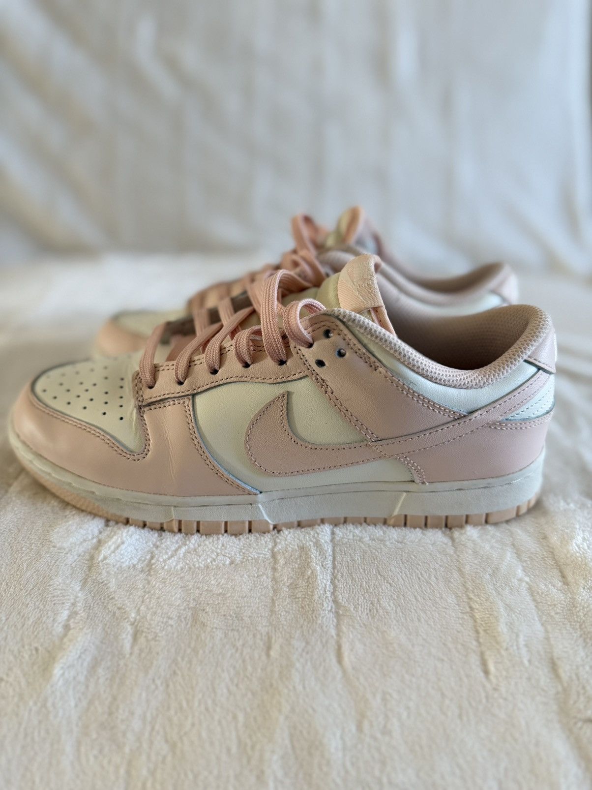 Nike Nike Dunk Low Orange Pearl Women’s Pink Coral US Size 8 Size US 8 / IT 38 - 1 Thumbnail