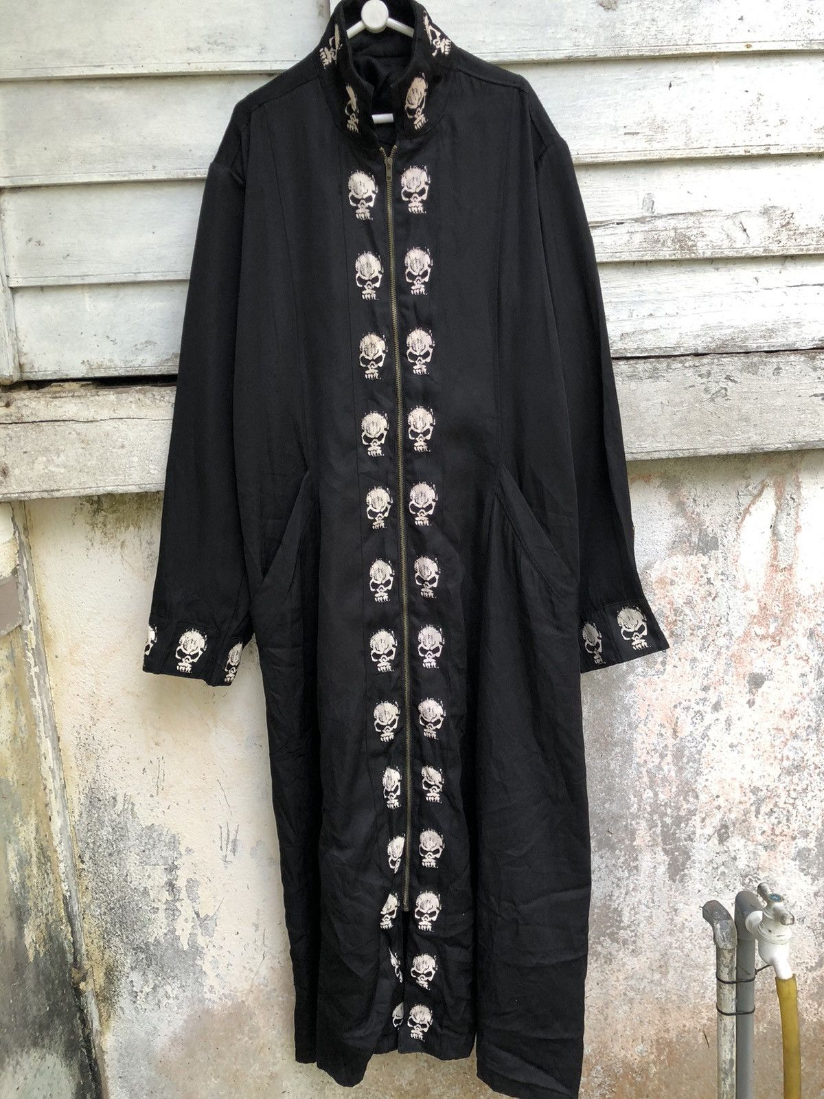 Other Gothic Black Metal Skulls Patch Rope Restraint Back Coat Size US L / EU 52-54 / 3 - 1 Thumbnail