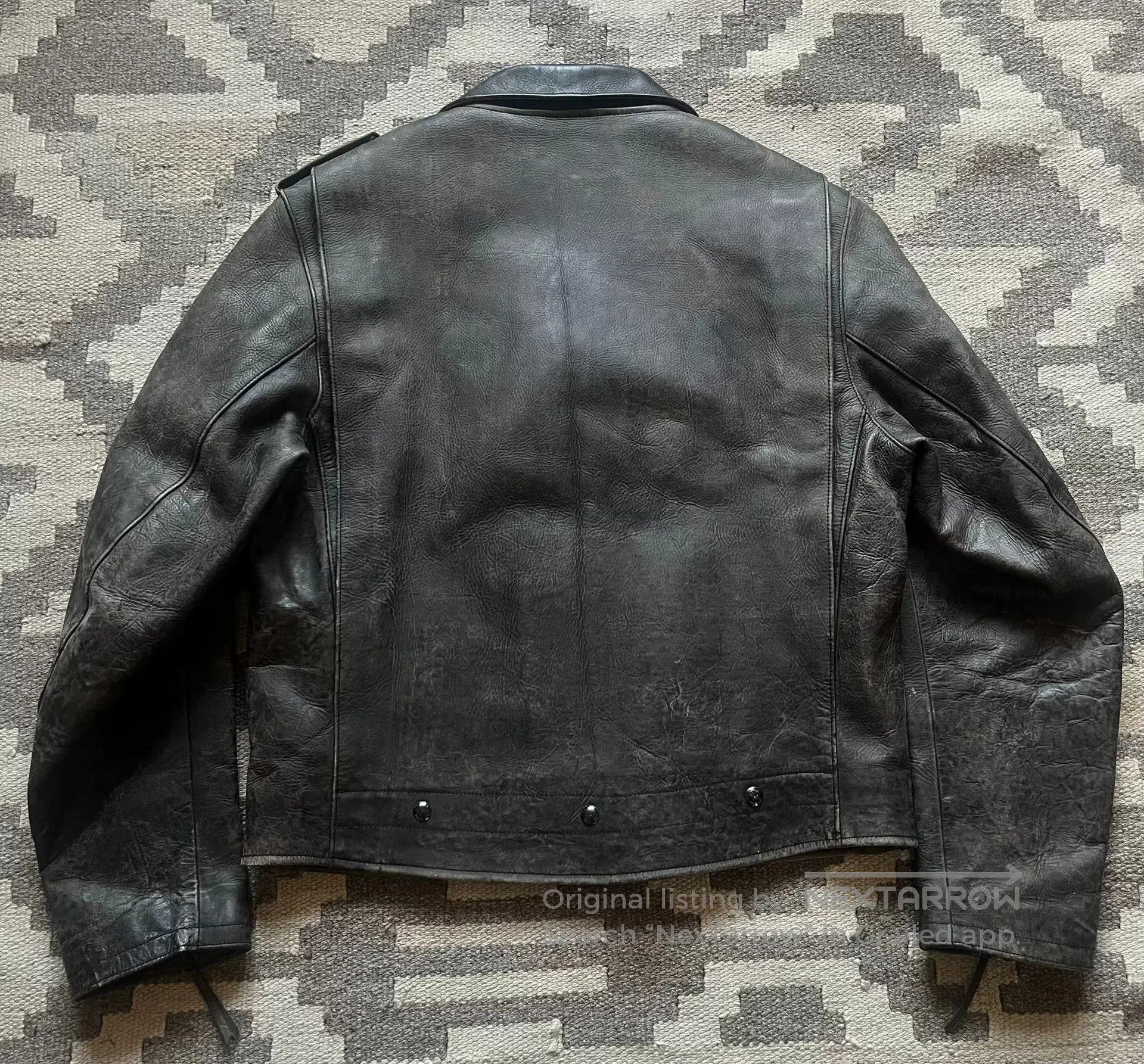 RRL Ralph Lauren Ralph Lauren BUCO Prototype Leather Jacket. Size US L / EU 52-54 / 3 - 7 Thumbnail