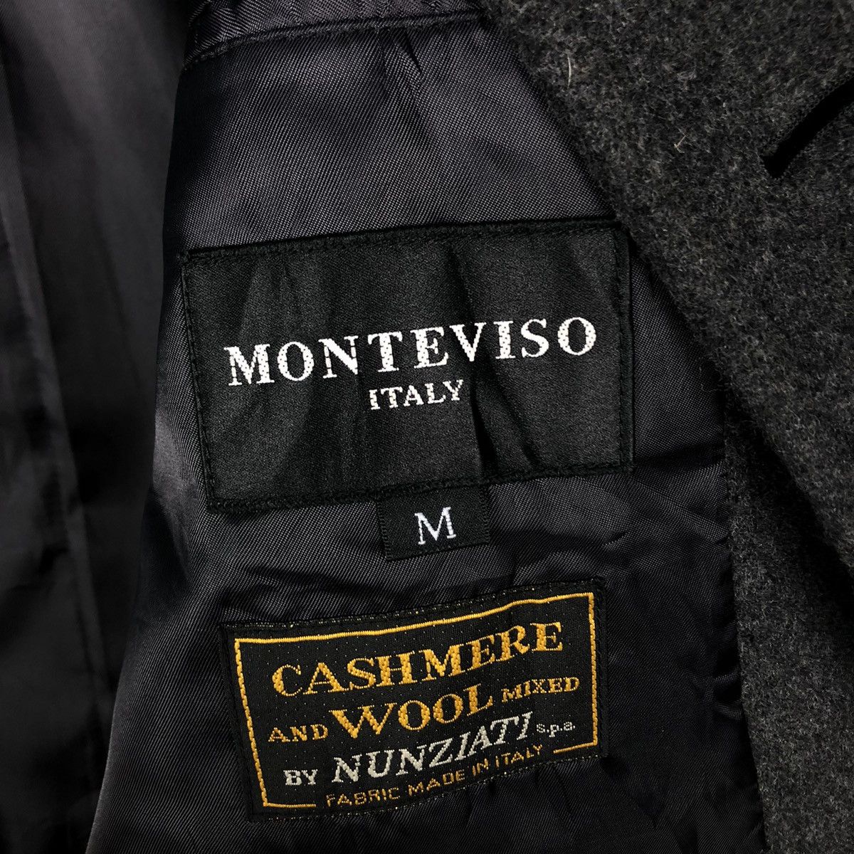 Issey Miyake 🔥Vintage Long Jacket Wool Cashmere Monteviso Japan Size US M / EU 48-50 / 2 - 18 Thumbnail