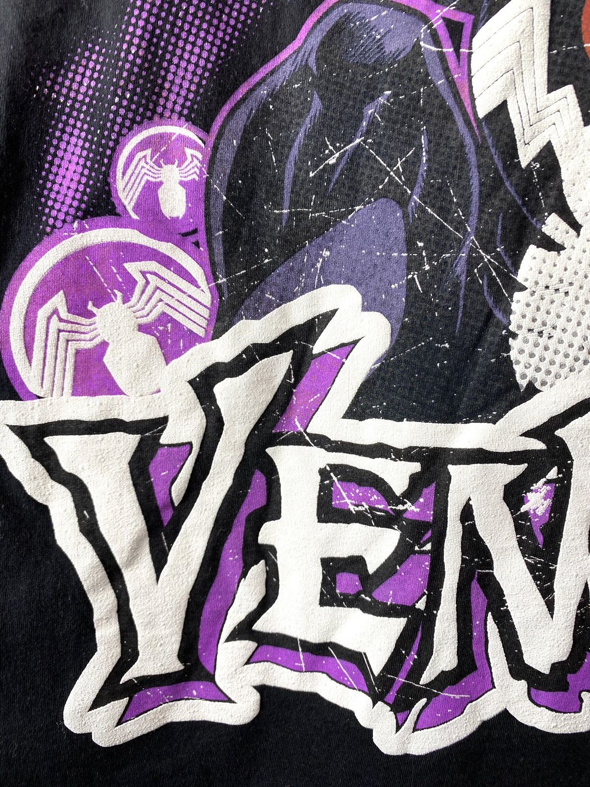 Marvel Comics 2000s Vintage Venom Horror by Marvel Comics T Shirt Batman Size US XXL / EU 58 / 5 - 4 Thumbnail
