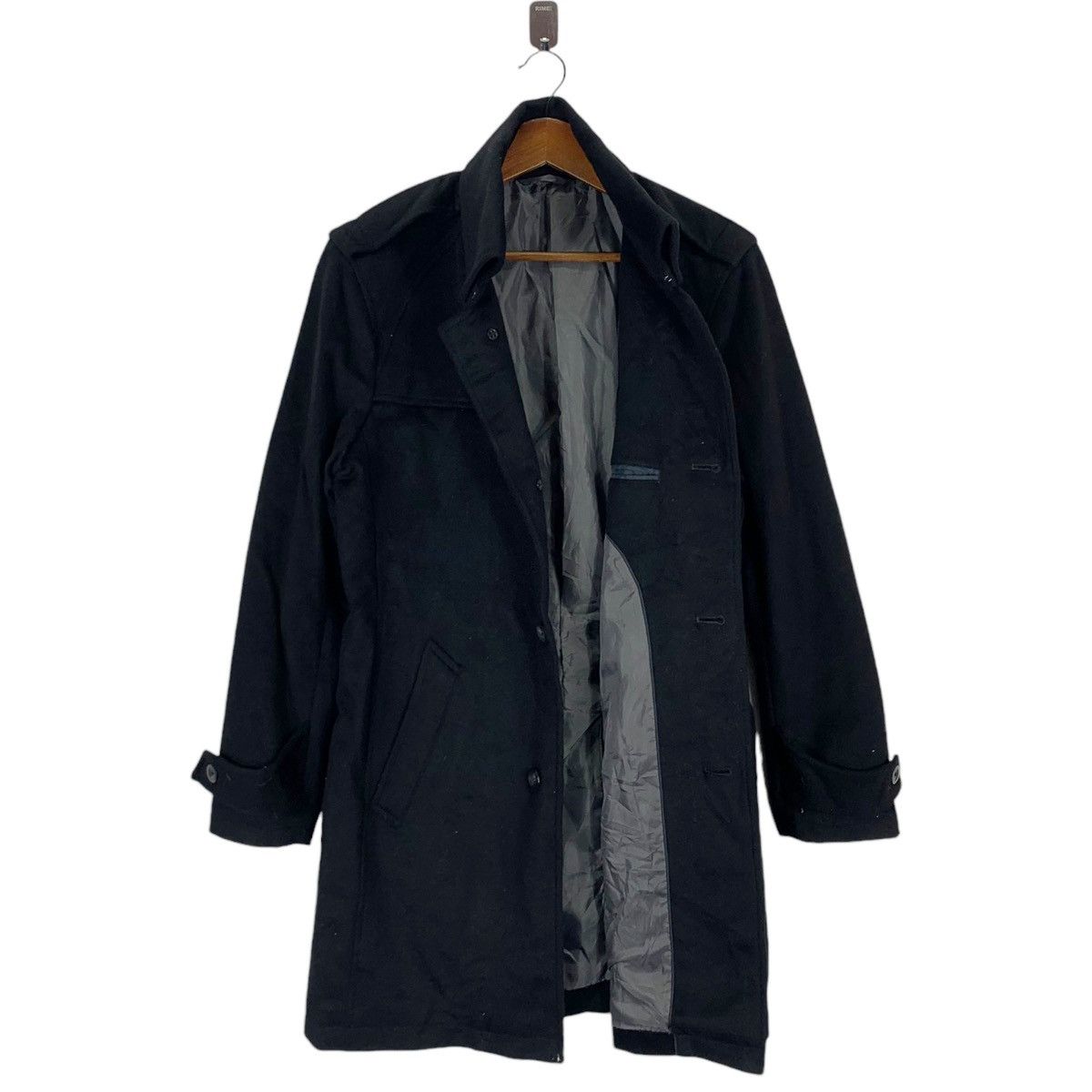 Tete Homme VINTAGE TETE HOMME ISSEY MIYAKE WOOL OVERCOAT Size US M / EU 48-50 / 2 - 5 Thumbnail