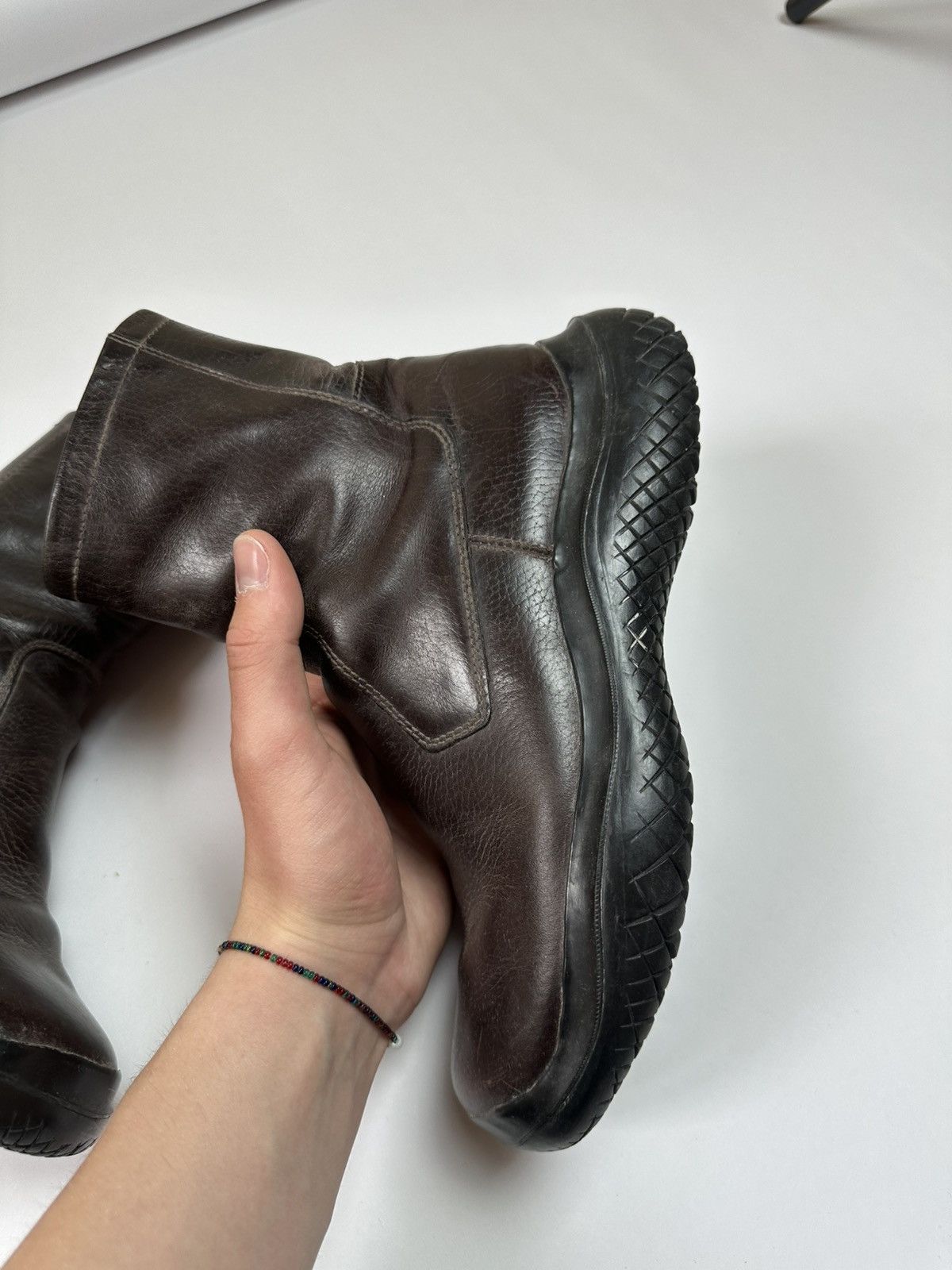 Prada Prada AW/FW 1999 Runway Boots Skiskolaer Size US 7.5 / IT 37.5 - 9 Thumbnail