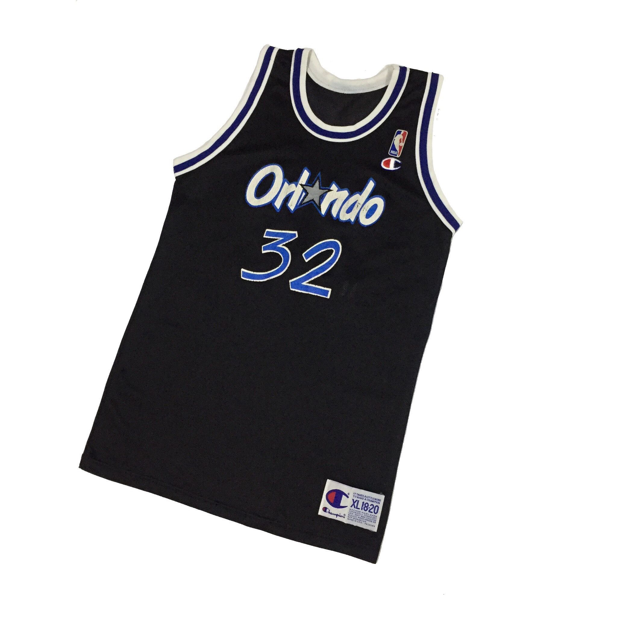 Champion VINTAGE 90s CHAMPION SHAQUILLE ONEAL ORLANDO MAGIC JERSEY Size US XS / EU 42 / 0 - 2 Thumbnail