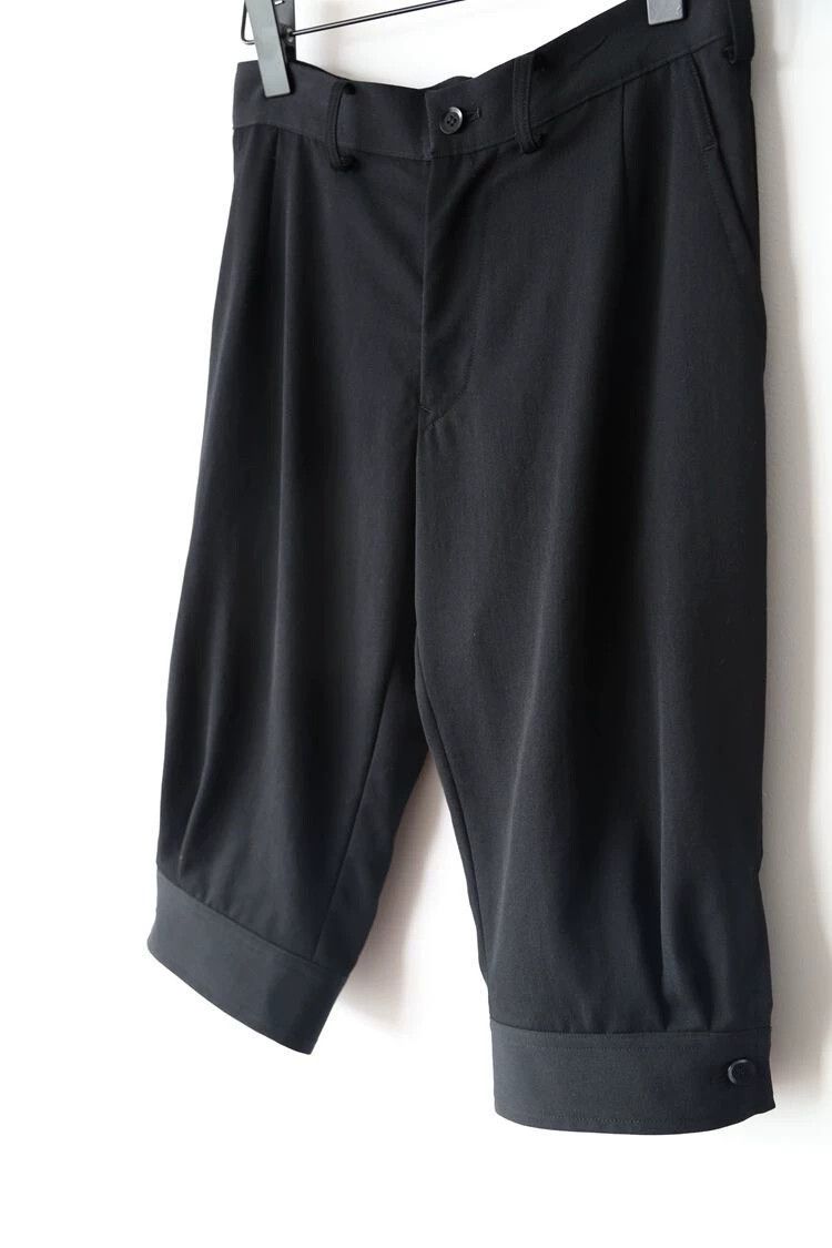 Yohji Yamamoto Yohji Yamamoto size 1 Black medium breeches pants Size US 28 / EU 44 - 4 Thumbnail