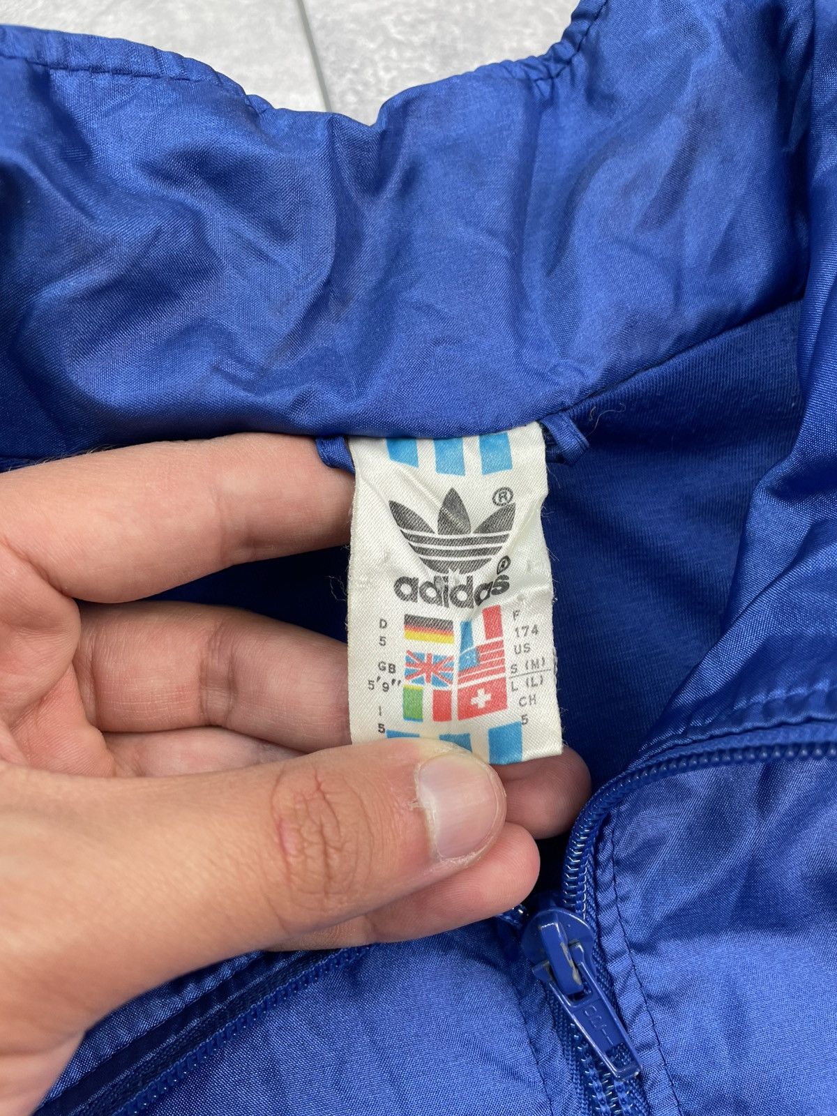 Adidas Adidas Jacket Windbreaker Vintage 80s Sport Size US M / EU 48-50 / 2 - 8 Thumbnail