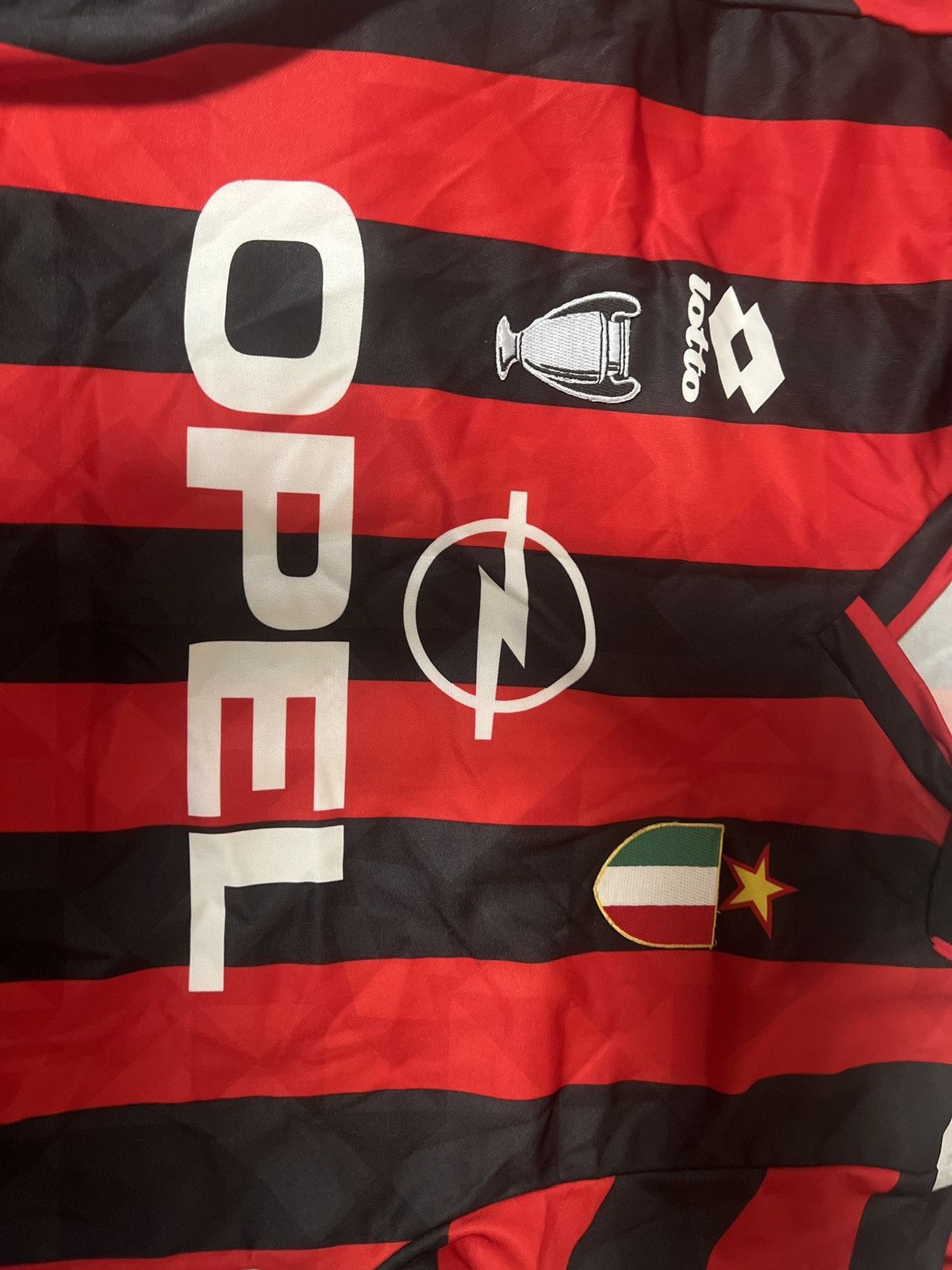 Lotto Sport Vintage AC Milan 1994/1995 Home Jersey Long Sleeve Size US S / EU 44-46 / 1 - 8 Thumbnail