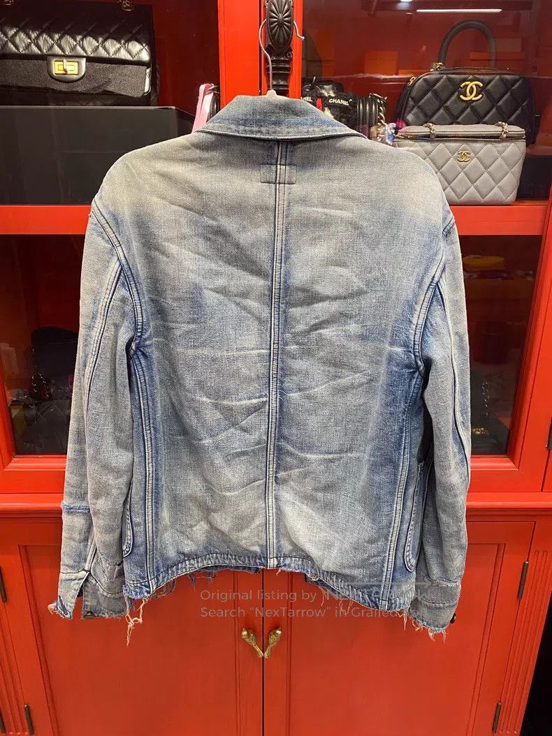Saint Laurent Paris Saint Laurent Paris Blue denim jacket i Size US S / EU 44-46 / 1 - 2 Thumbnail
