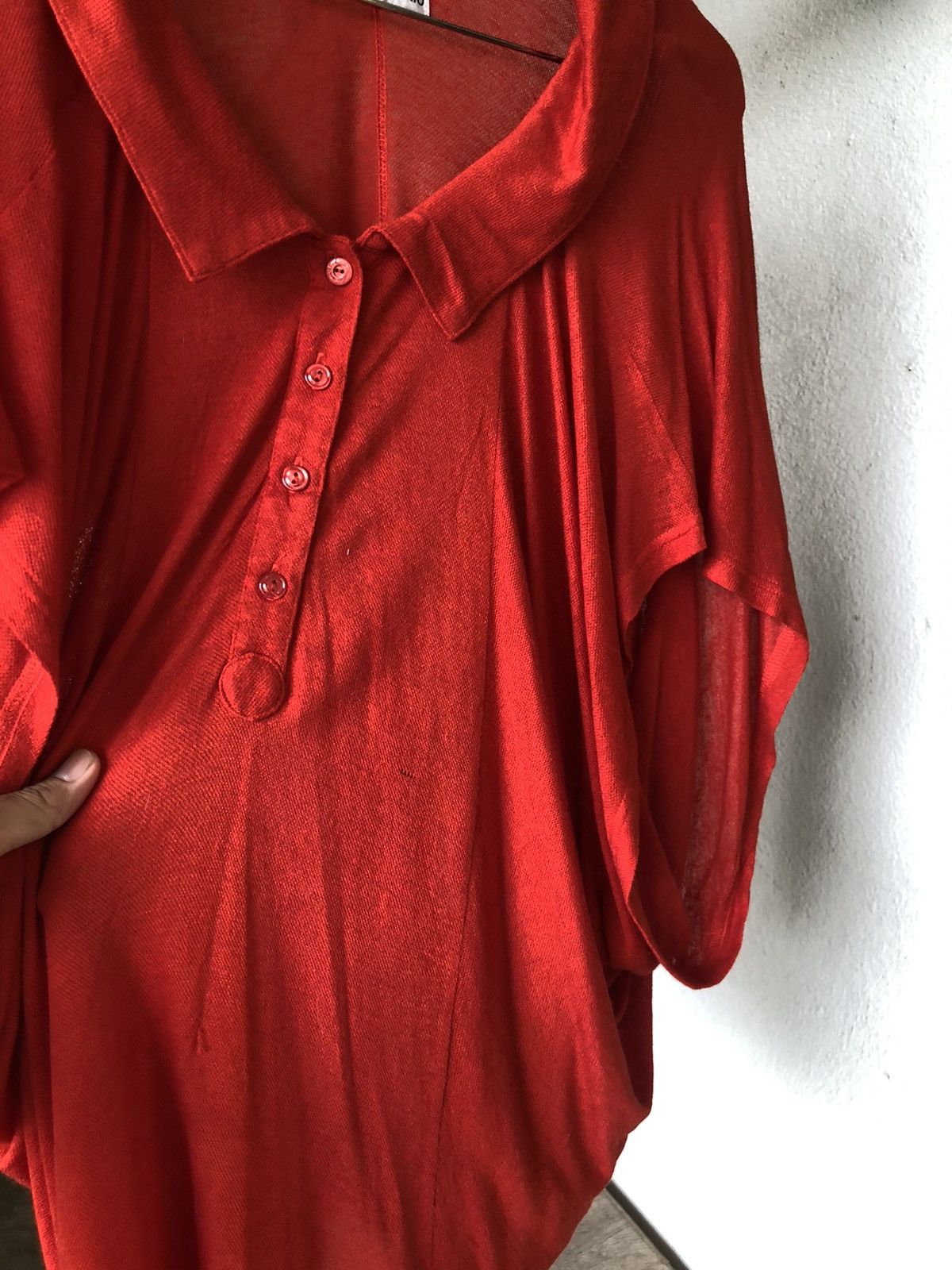 Issey Miyake Rare❗️Issey Miyake Tsumori Chisato Oversized Blouse Size L / US 10 / IT 46 - 10 Thumbnail