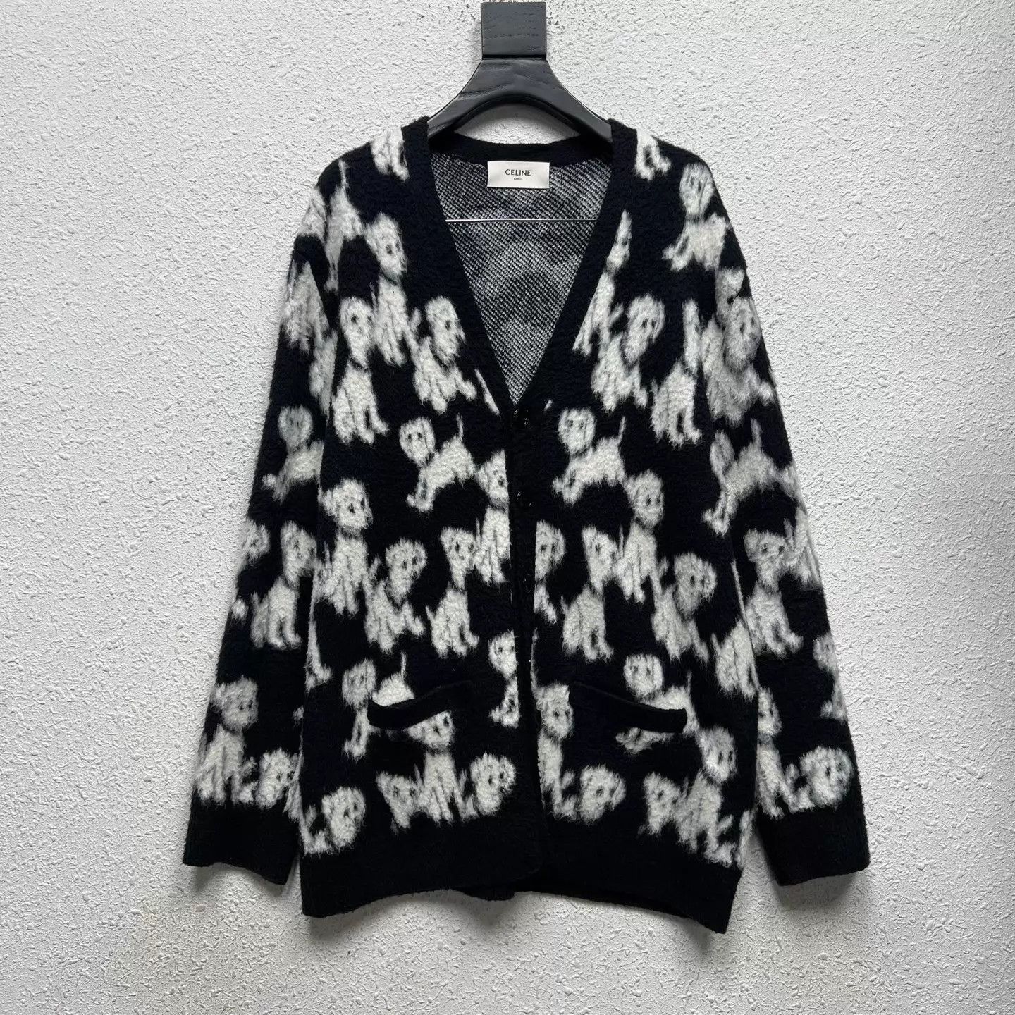 Celine CELINE x amy dorian SS22 Dog Brushed Oversize Wool M Size M / US 6-8 / IT 42-44 - 1 Thumbnail